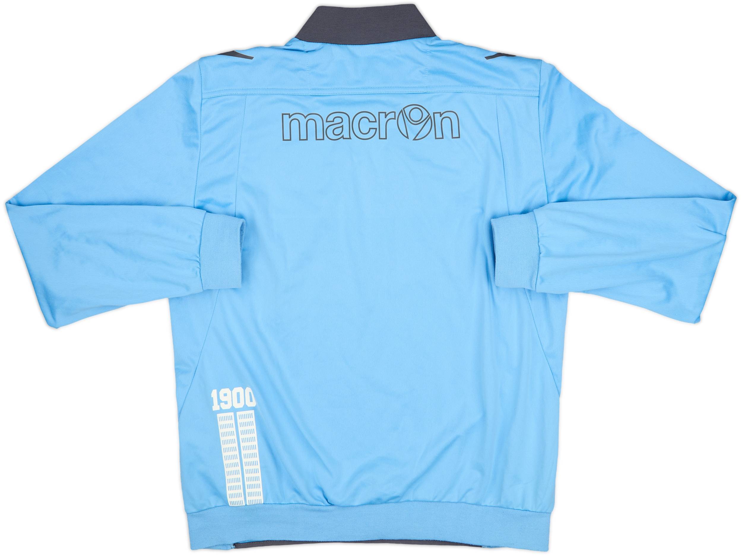 2014-15 Lazio Macron Track Jacket - 8/10 - (3XL)