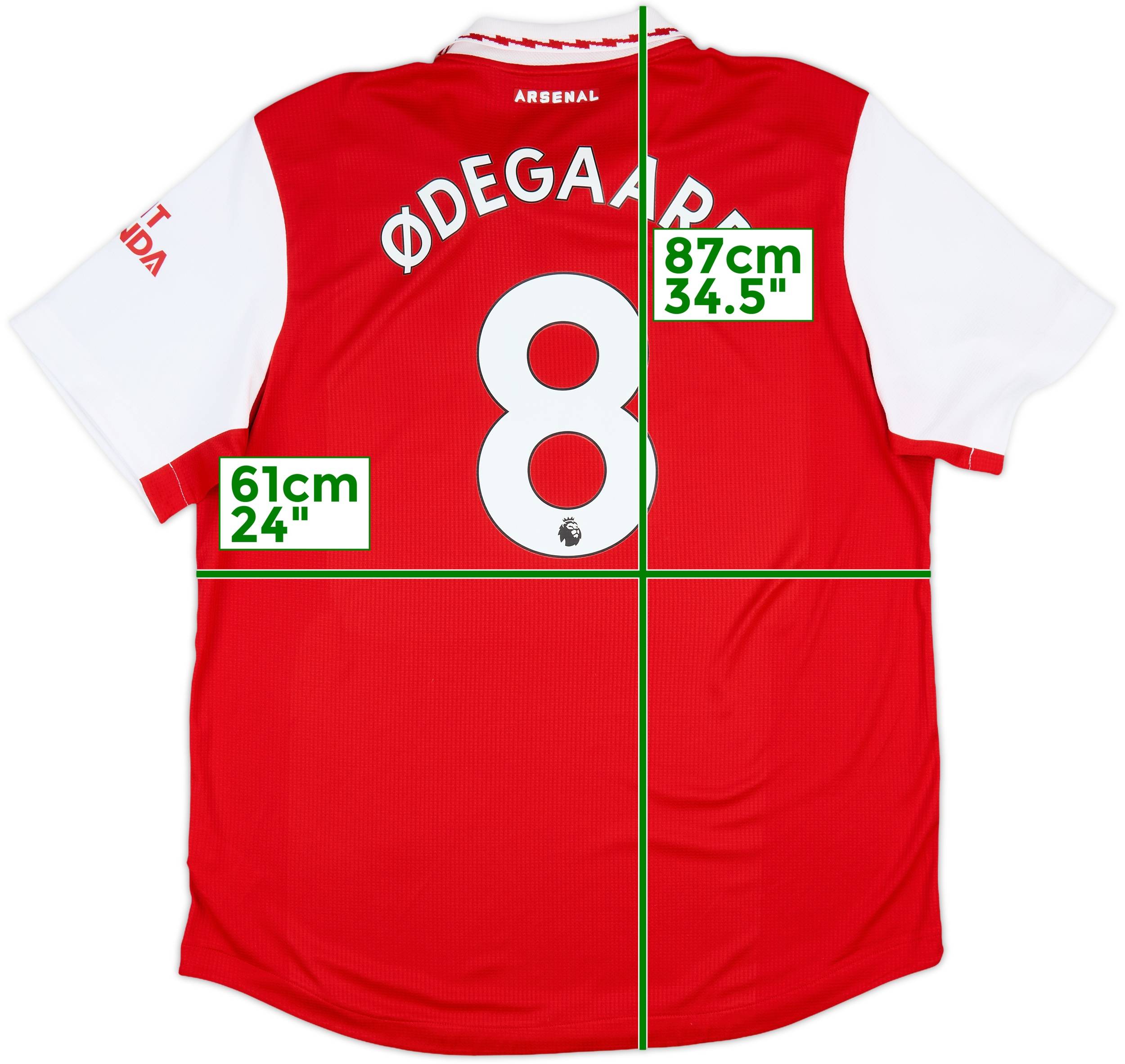 アーセナル ØDEGAARD 8番 シャツ 黒 アーセナル ØDEGAARD 8番 シャツ 黒 ウェア