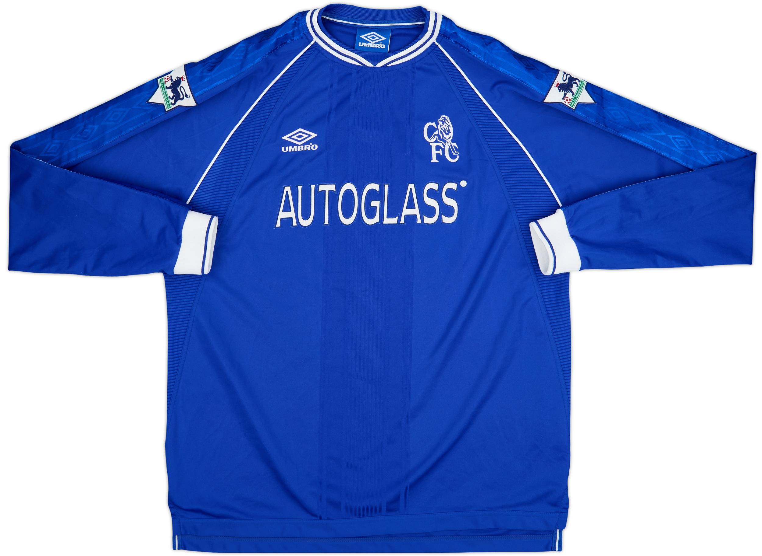 1999/01 Zola #25 Chelsea Vintage Umbro Home Football Shirt