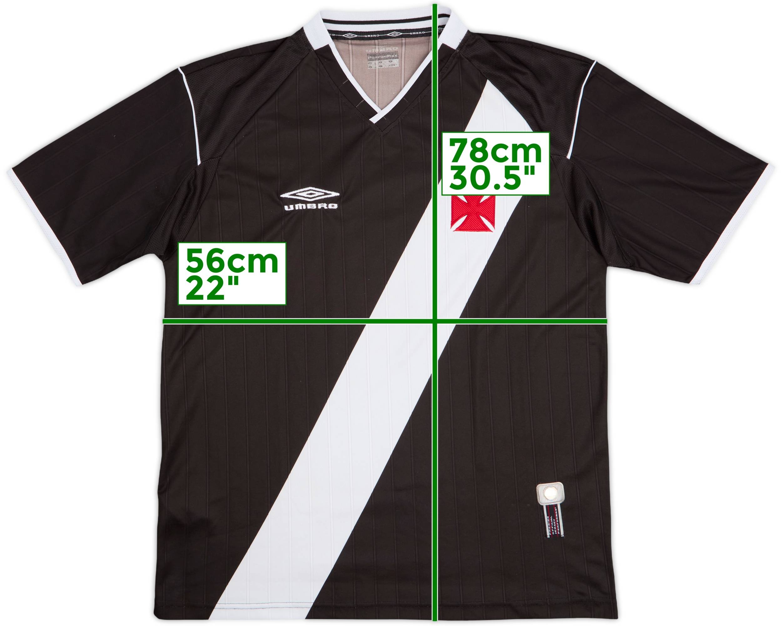 2002 Vasco da Gama Home #5 - 9/10 - (XL)