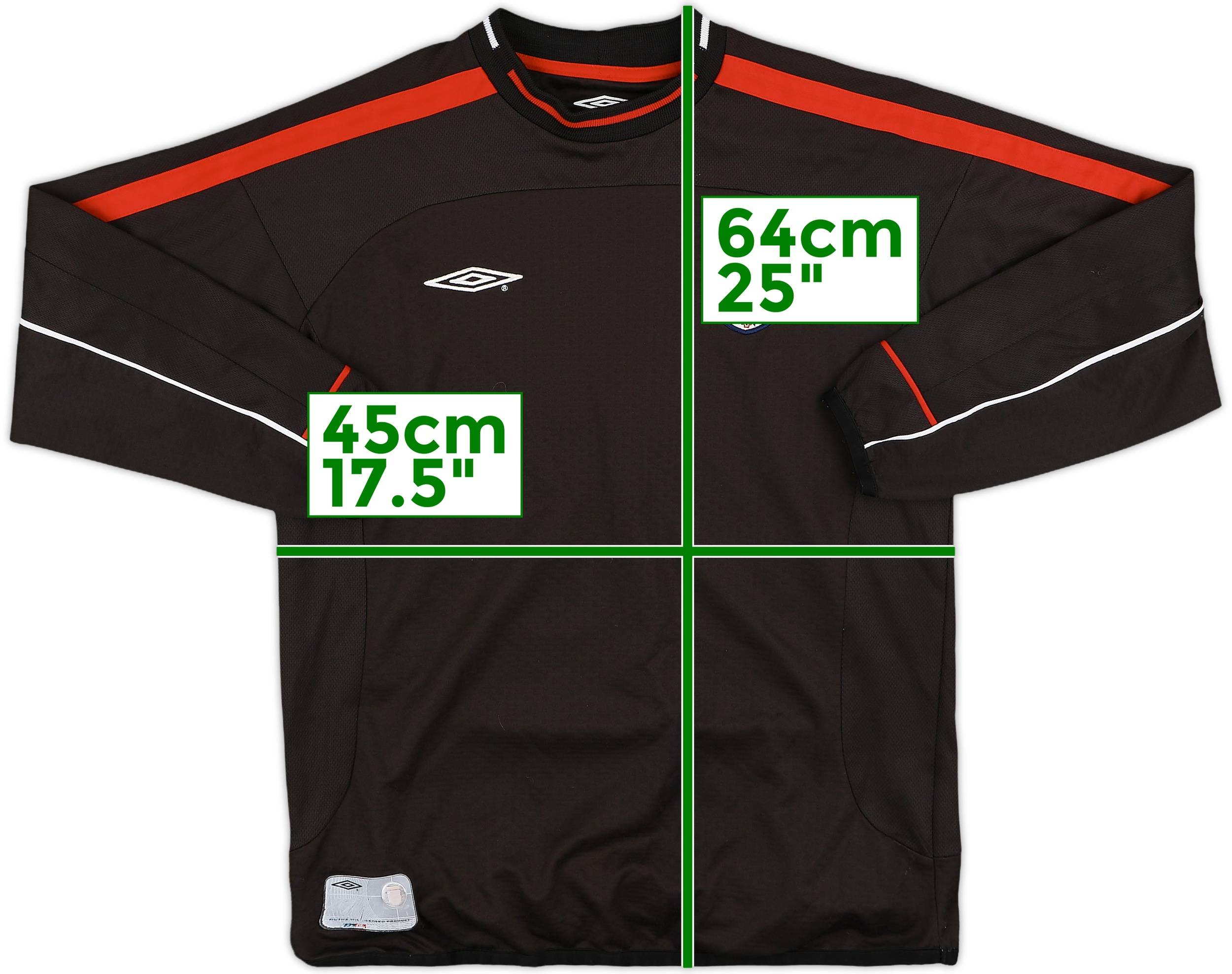 激安特価 2002-03 (M.Boys) - 8/10 - Shirt GK England ウェア