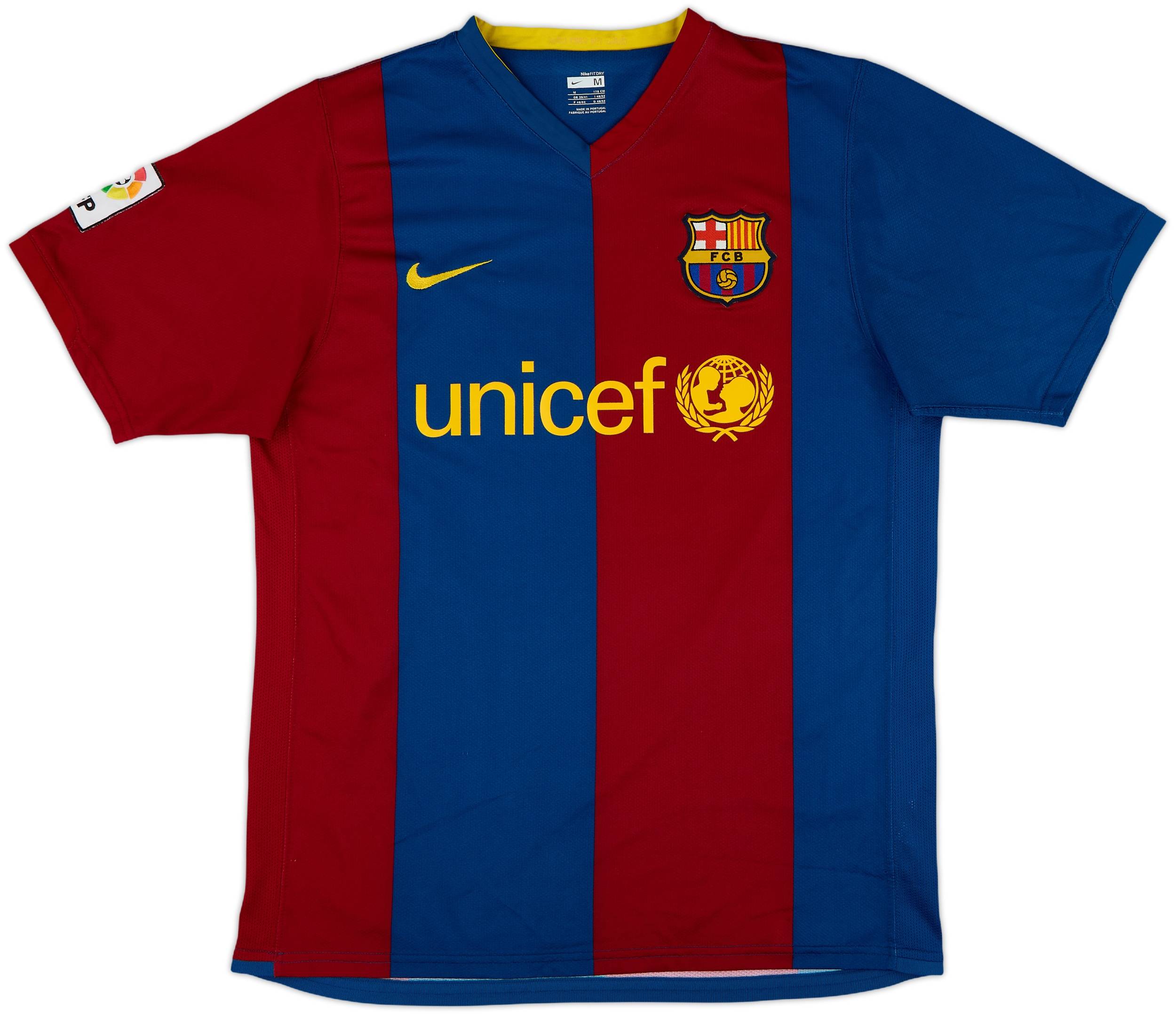 2006-07 Barcelona Home Shirt Ronaldinho #10 - 5/10 - (L)
