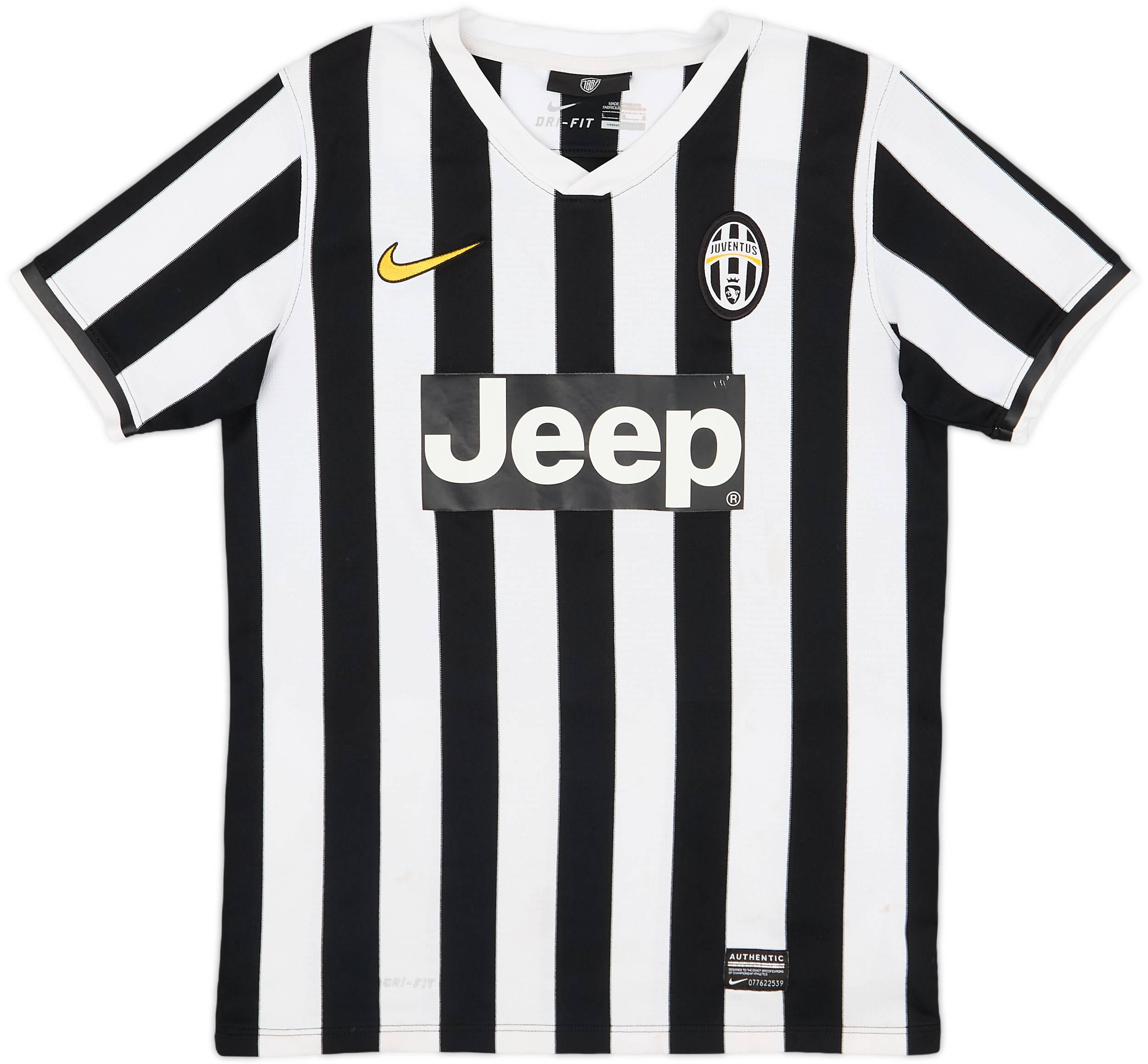 JUVENTUS 2013/2014 HOME FOOTBALL SHIRT JERSEY NIKE SIZE S