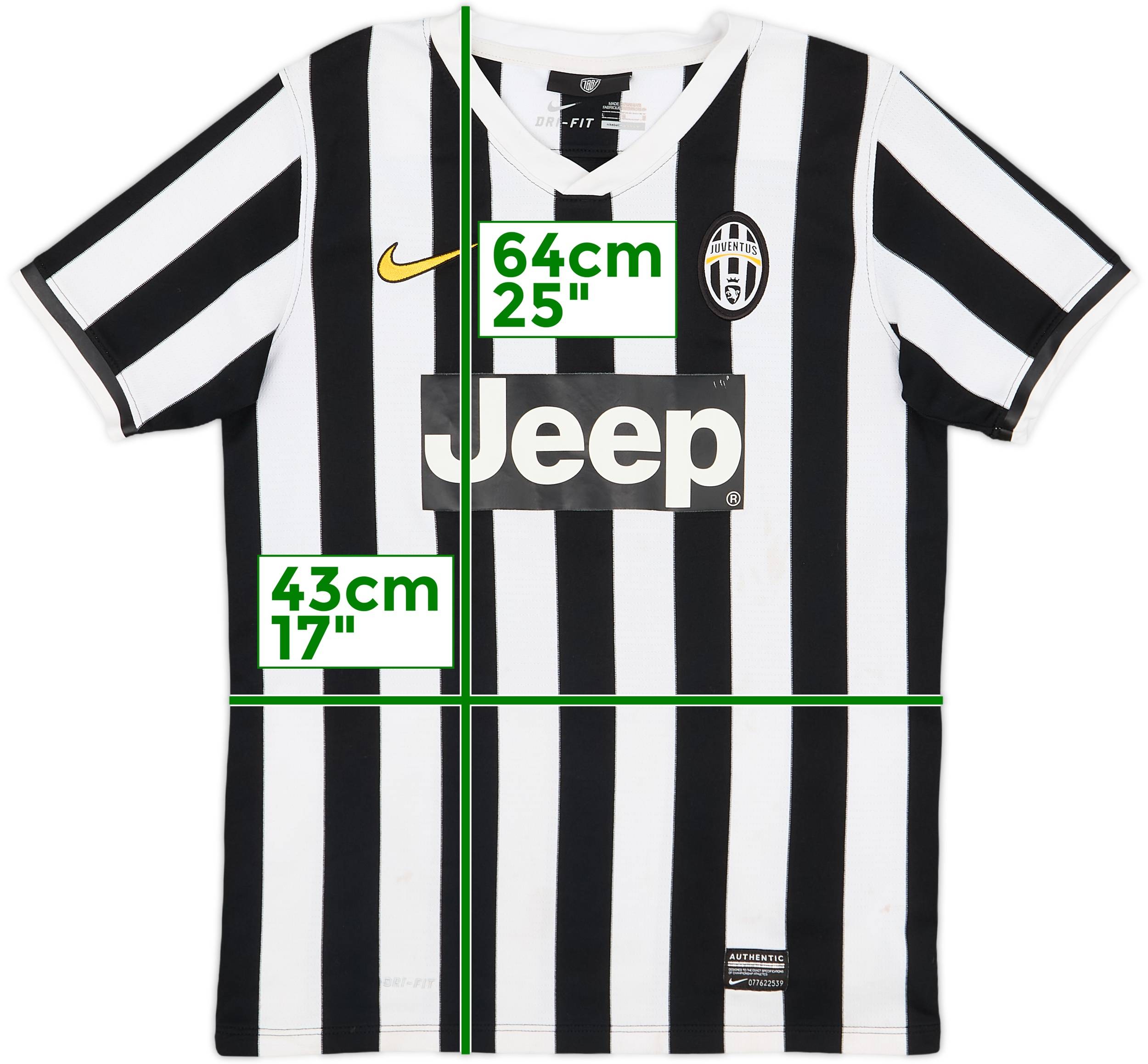 スーパーセール 半額タイムセール 2013-14 Juventus Home Shirt - 5/10 - (L.Boys) ウェア