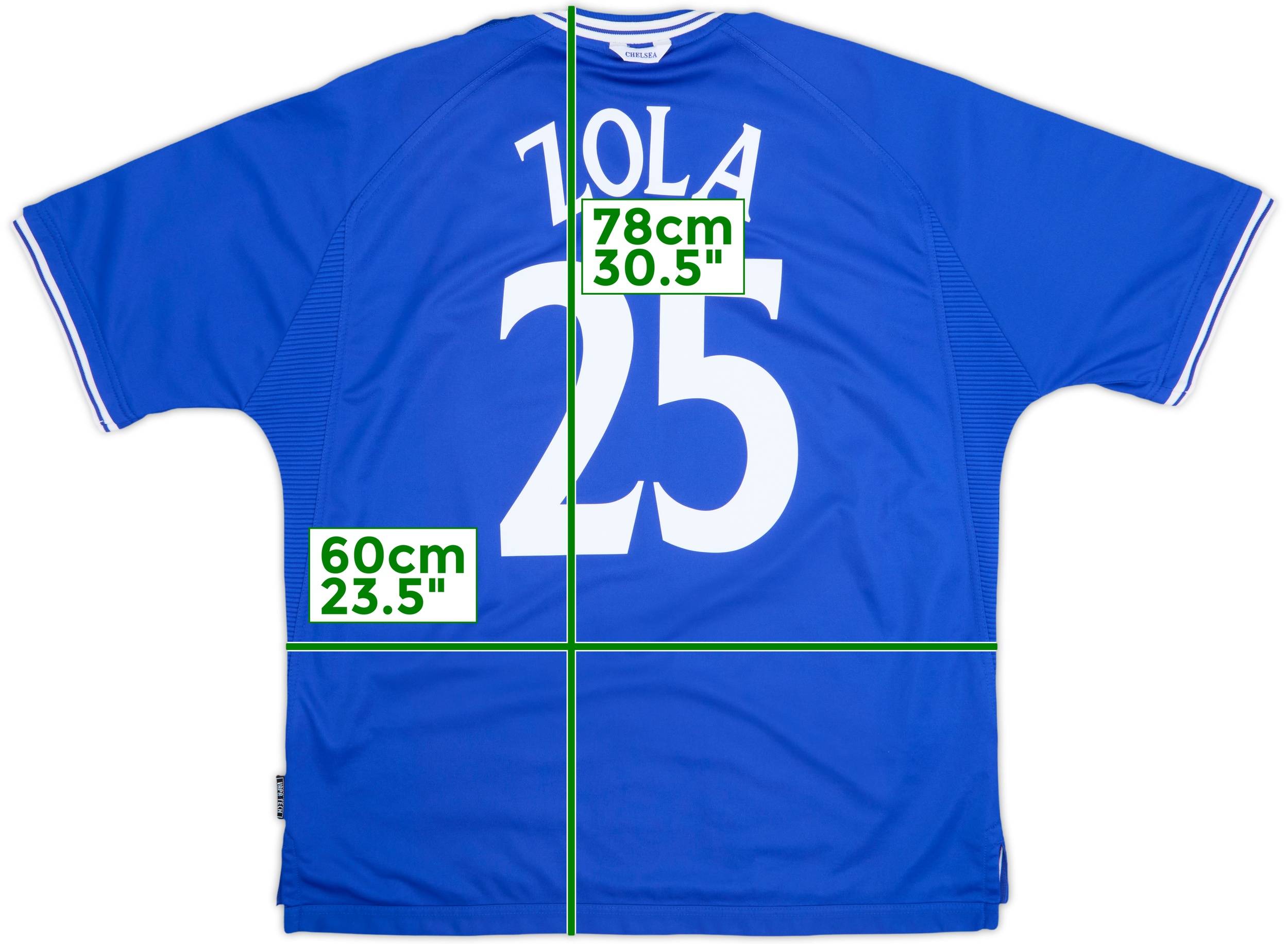 1999-01 Chelsea Home Shirt Terry #26 - 5/10 - (XL)