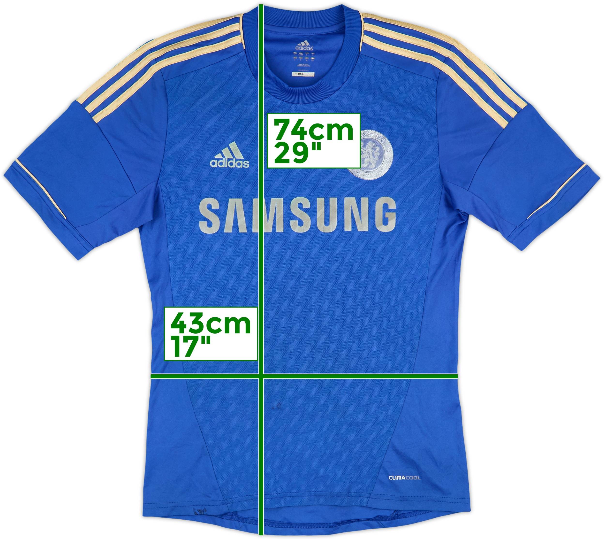 2012-13 Chelsea Home Shirt - 4/10 - (S)