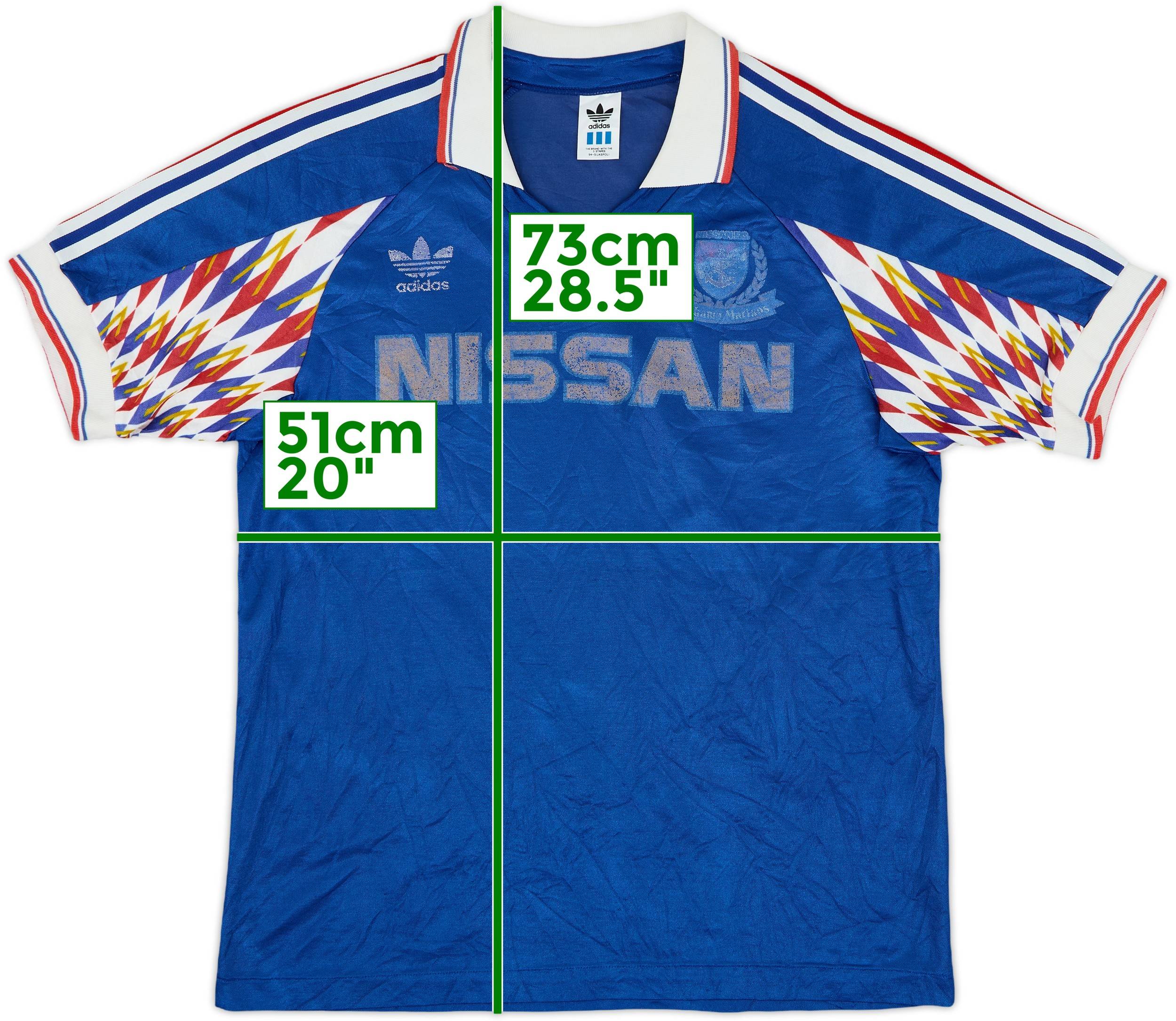 1992-93 Yokohama Marinos Home Shirt - 3/10 - (L)