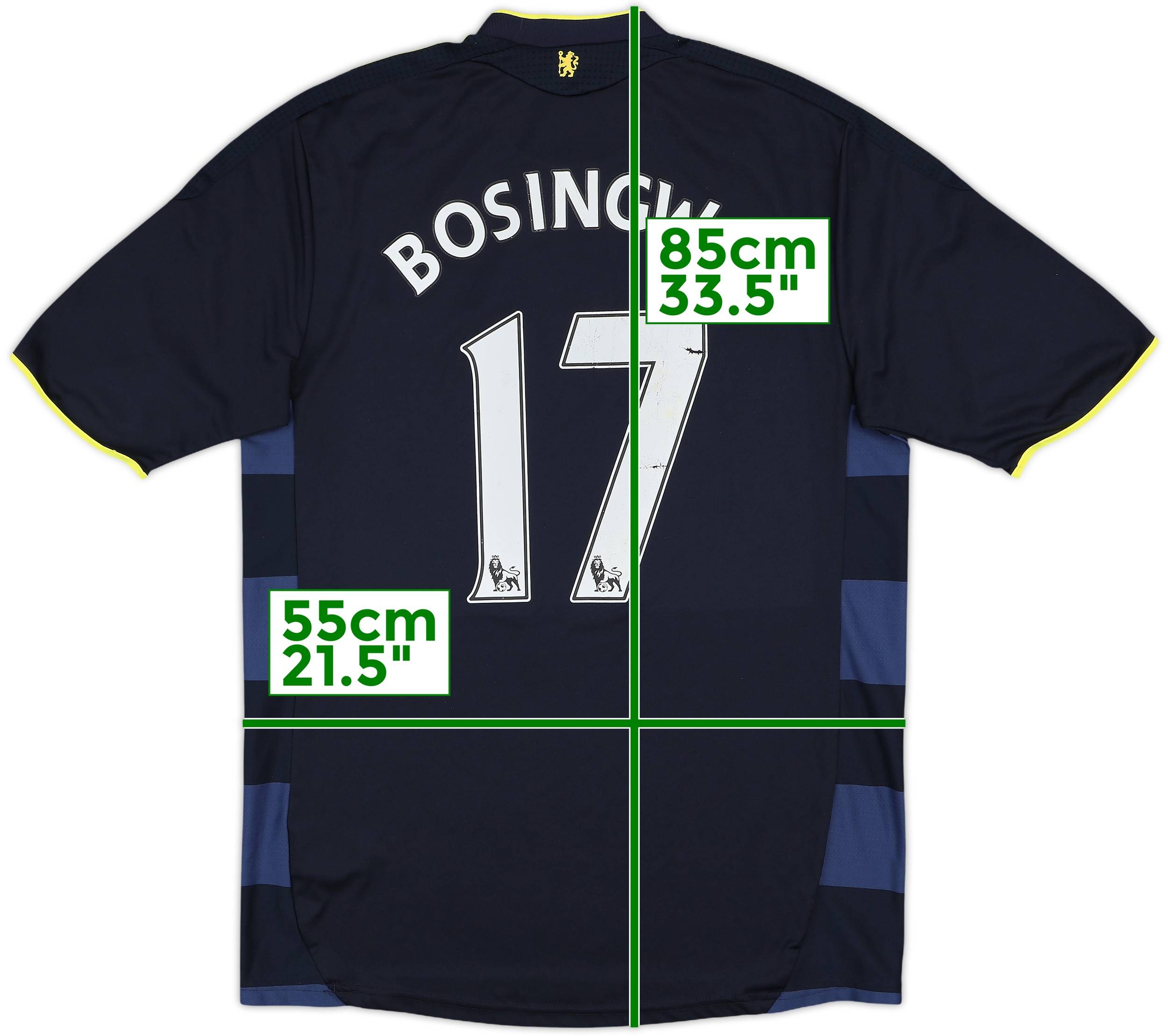 とっておきし新春福袋 2009-10 Chelsea (M) - 7/10 - #17 Bosingwa Shirt Away ウェア