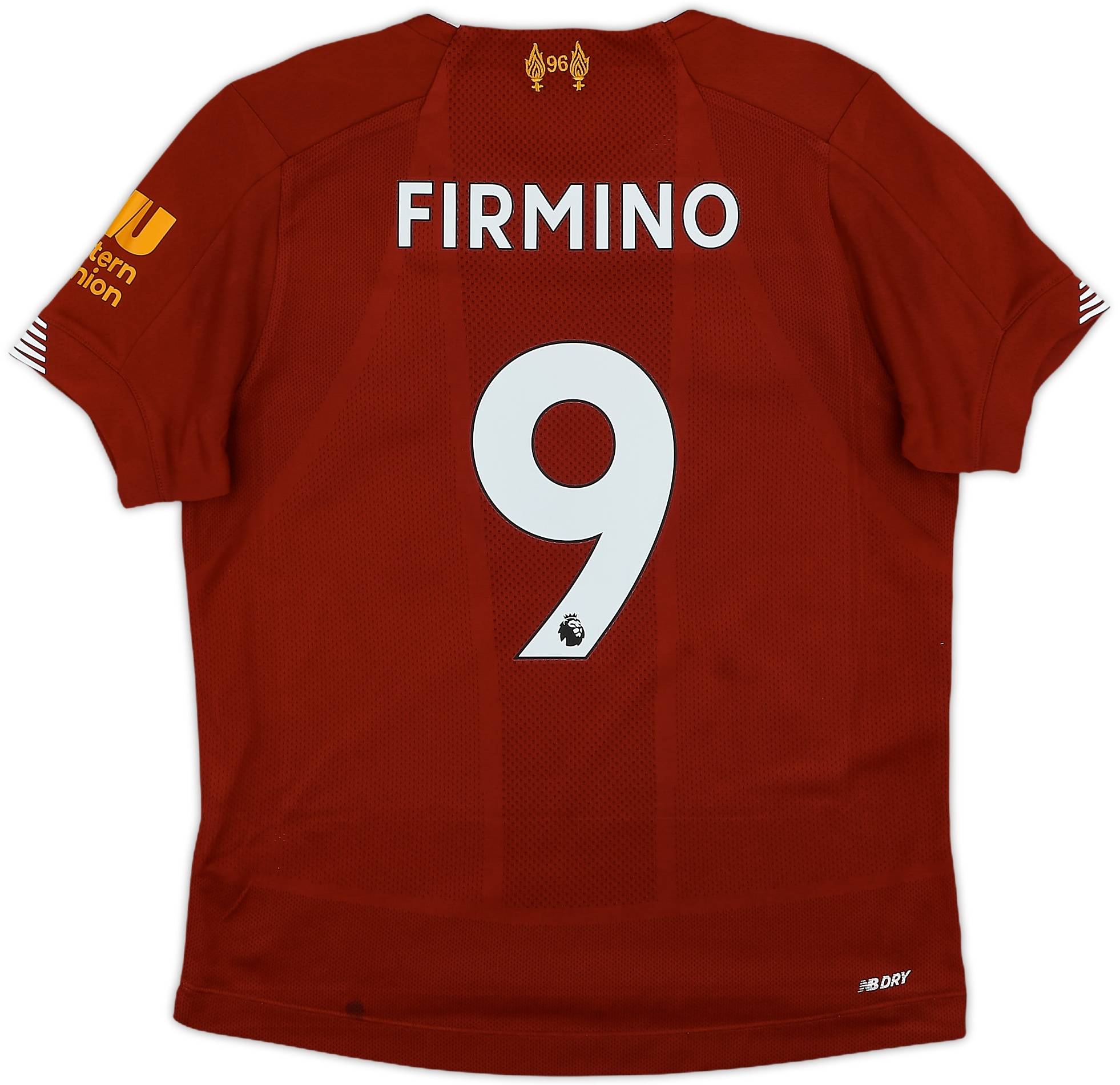 2015-16 Liverpool Home Shirt Firmino #9 (L)