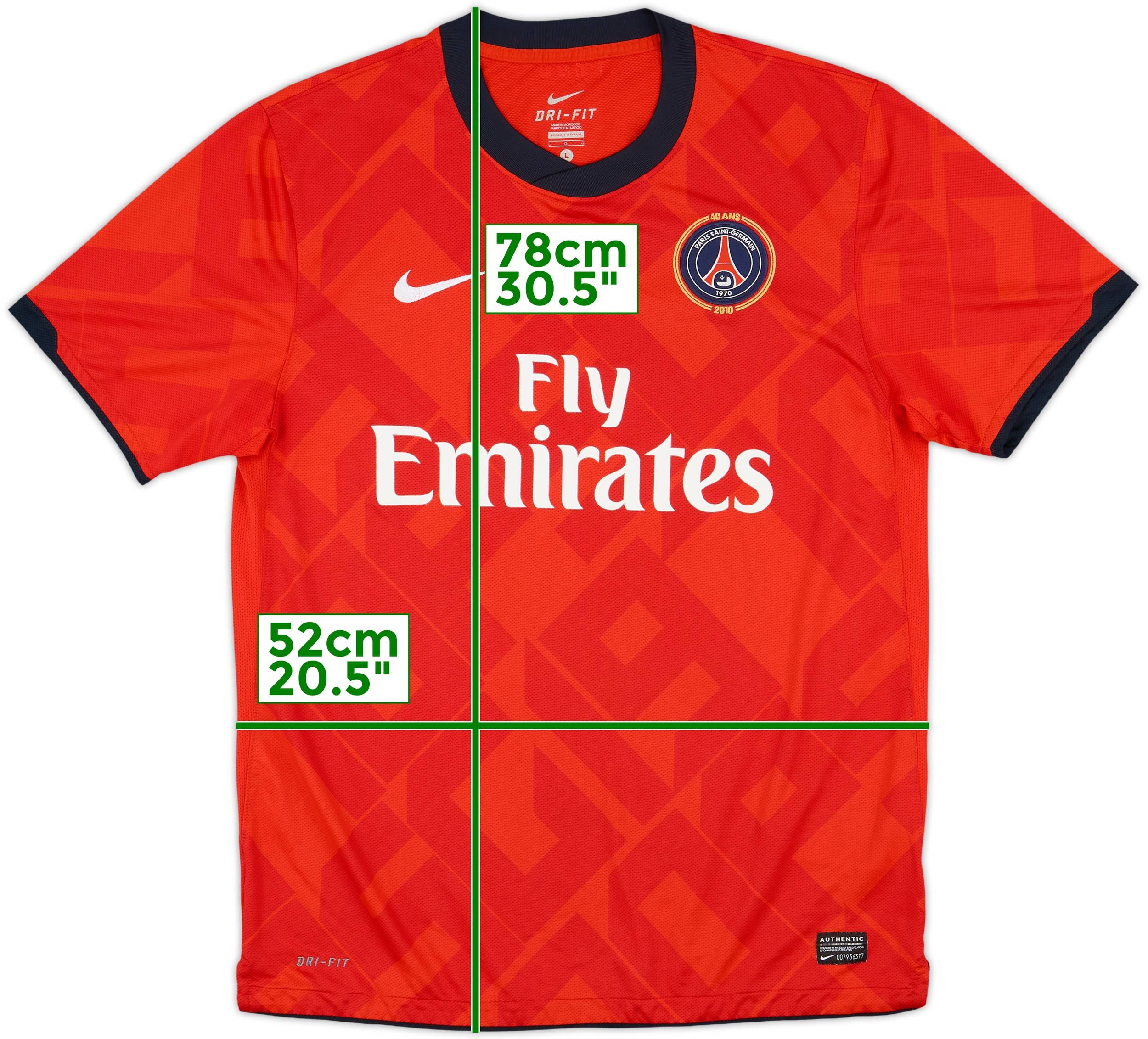 Paris Saint Germain No Match Worn Issue Shirt Jersey Vintage