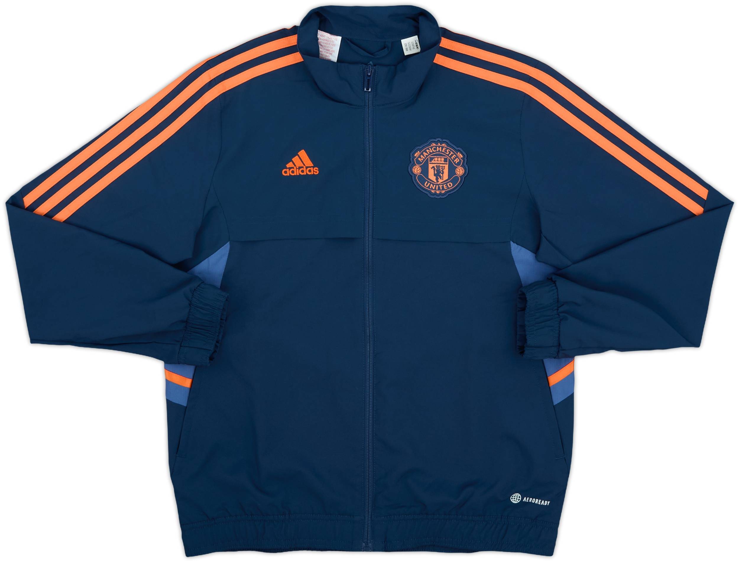 2022-23 Manchester United adidas Track Jacket - 10/10 - (M.Boys)