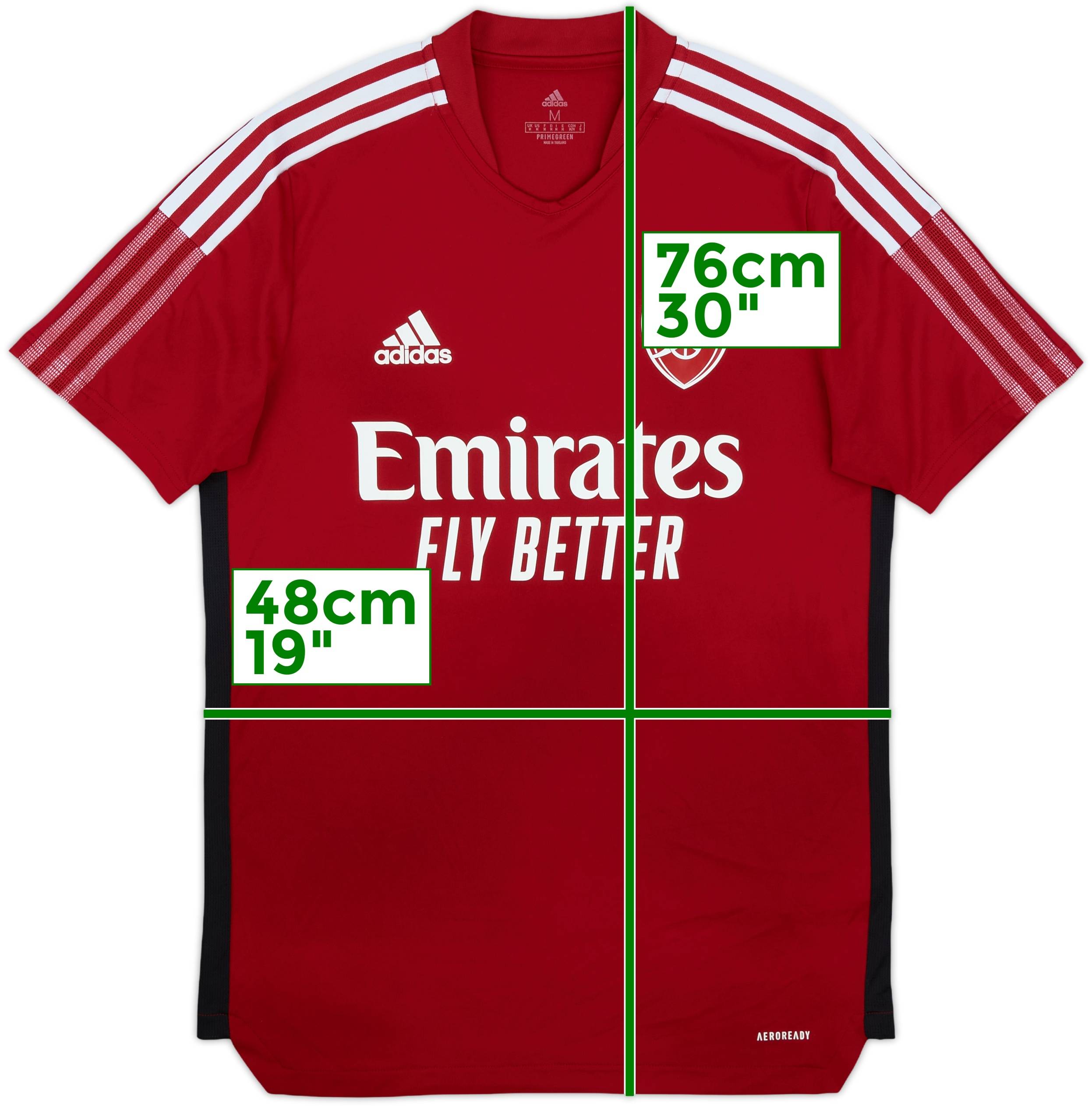 数量は多い  2021-22 Arsenal (M) - 10/10 - Shirt Training adidas ウェア