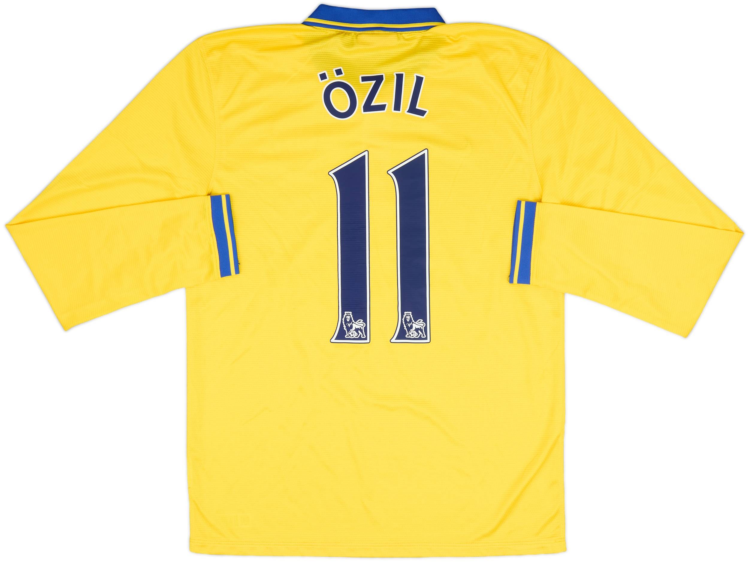 2013-14 Arsenal Away L/S Shirt Ozil #11 - 7/10 - (M)