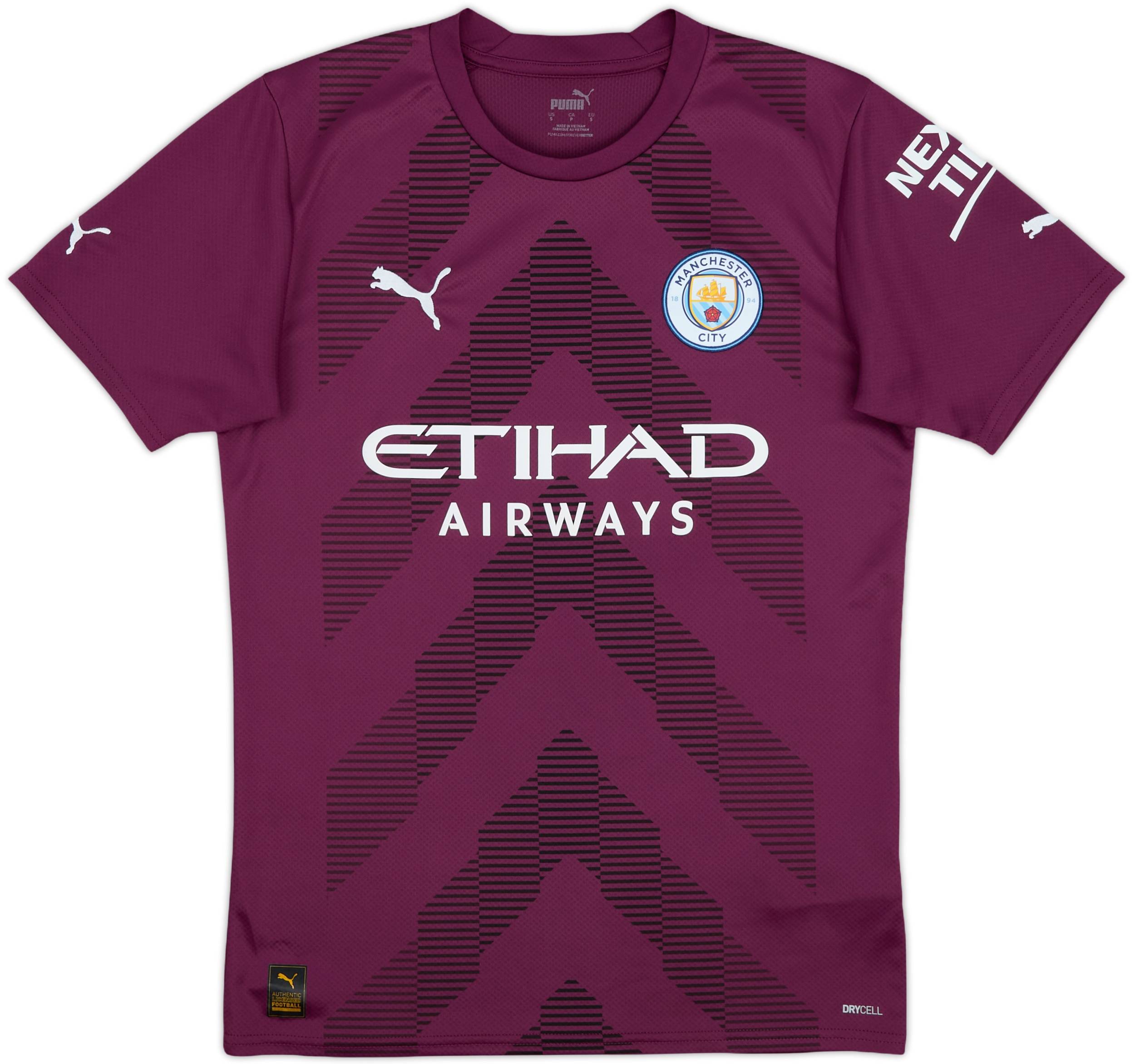 2022-23 Manchester City GK S/S Shirt - 10/10 - (S)