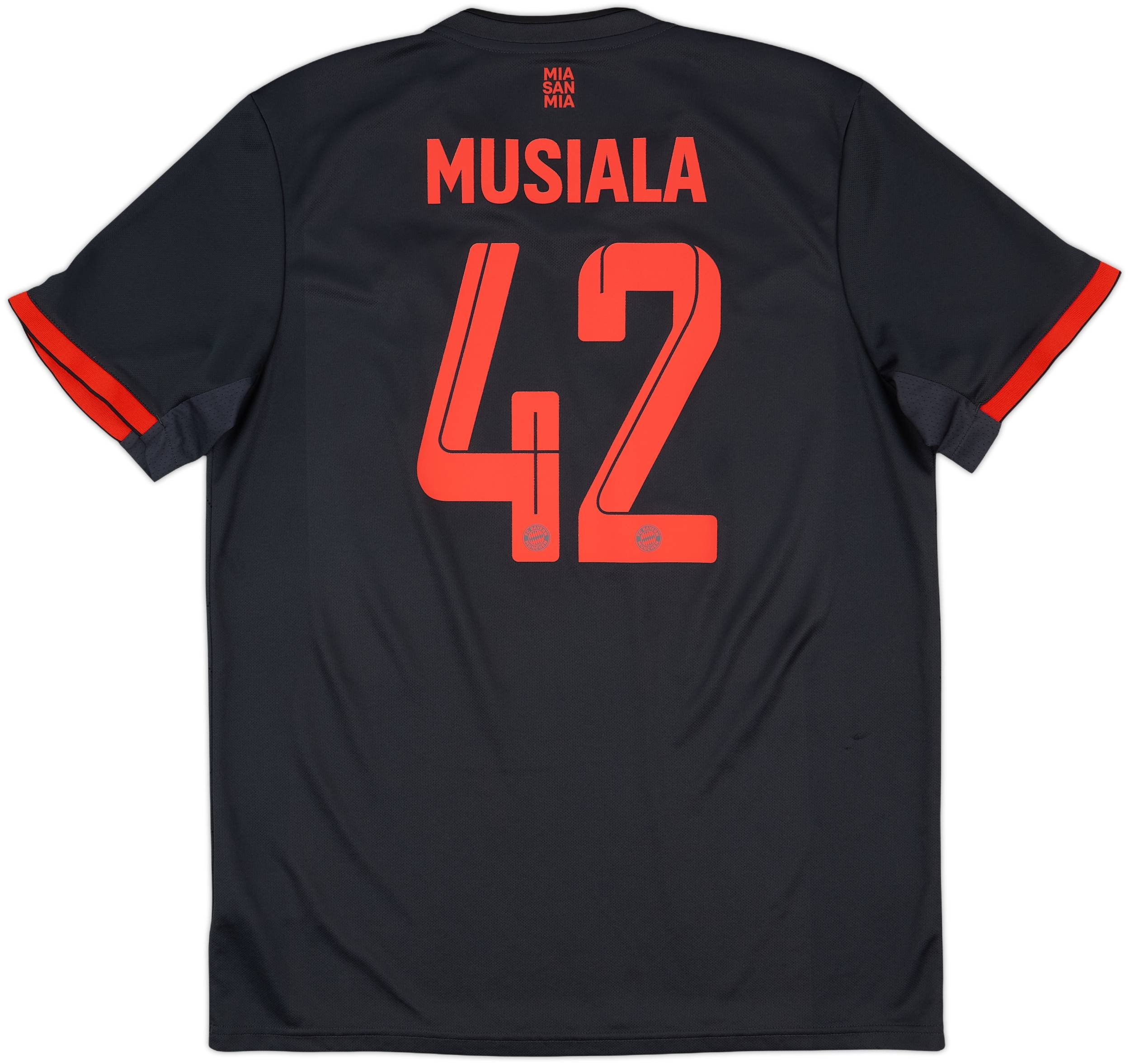 2021-22 Bayern Munich Away Shirt Musiala #42 (M)