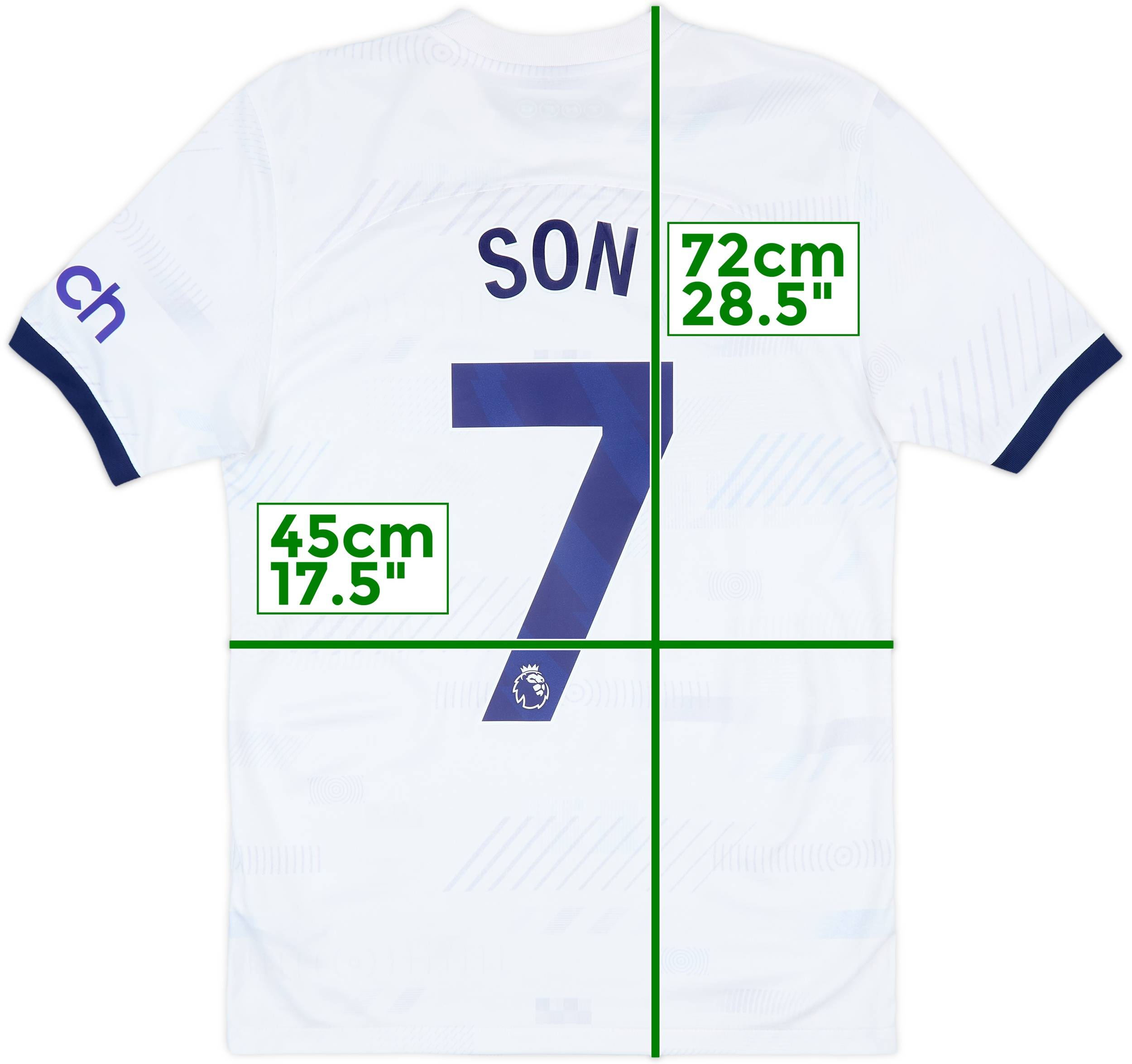 Tottenham Hotspur Son 7 オーセンティックLサイズ Nike Tottenham Home L/S Son 7 Jersey 2025-2026 (Premier League)