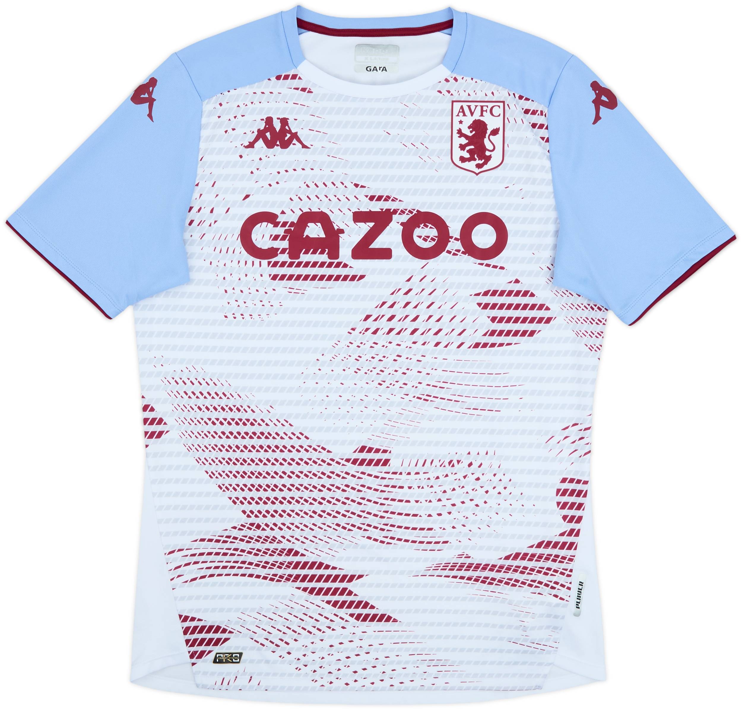 2021-22 Aston Villa Kappa Pre-Match Training Shirt - 10/10