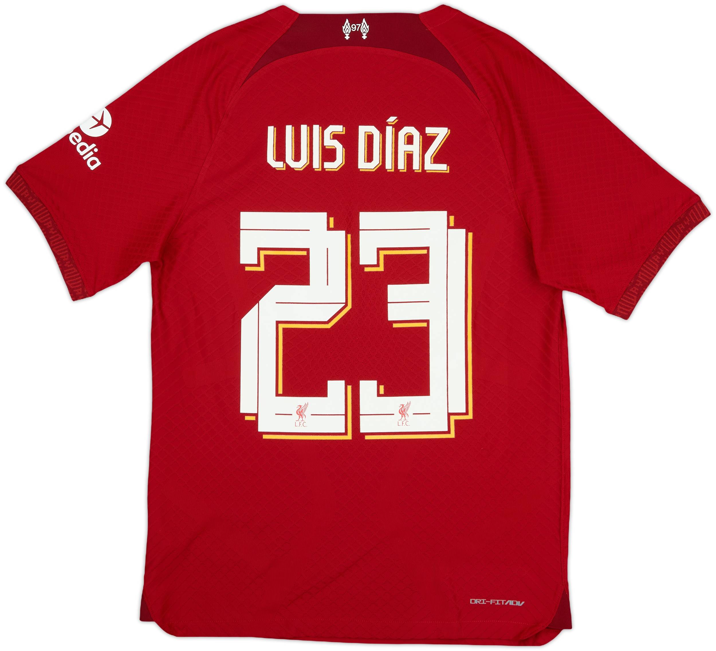 リバプール　ユニフォーム　22-23 ルイスディアス　luis diaz リバプール ユニフォーム 22-23 ルイスディアス luis diaz