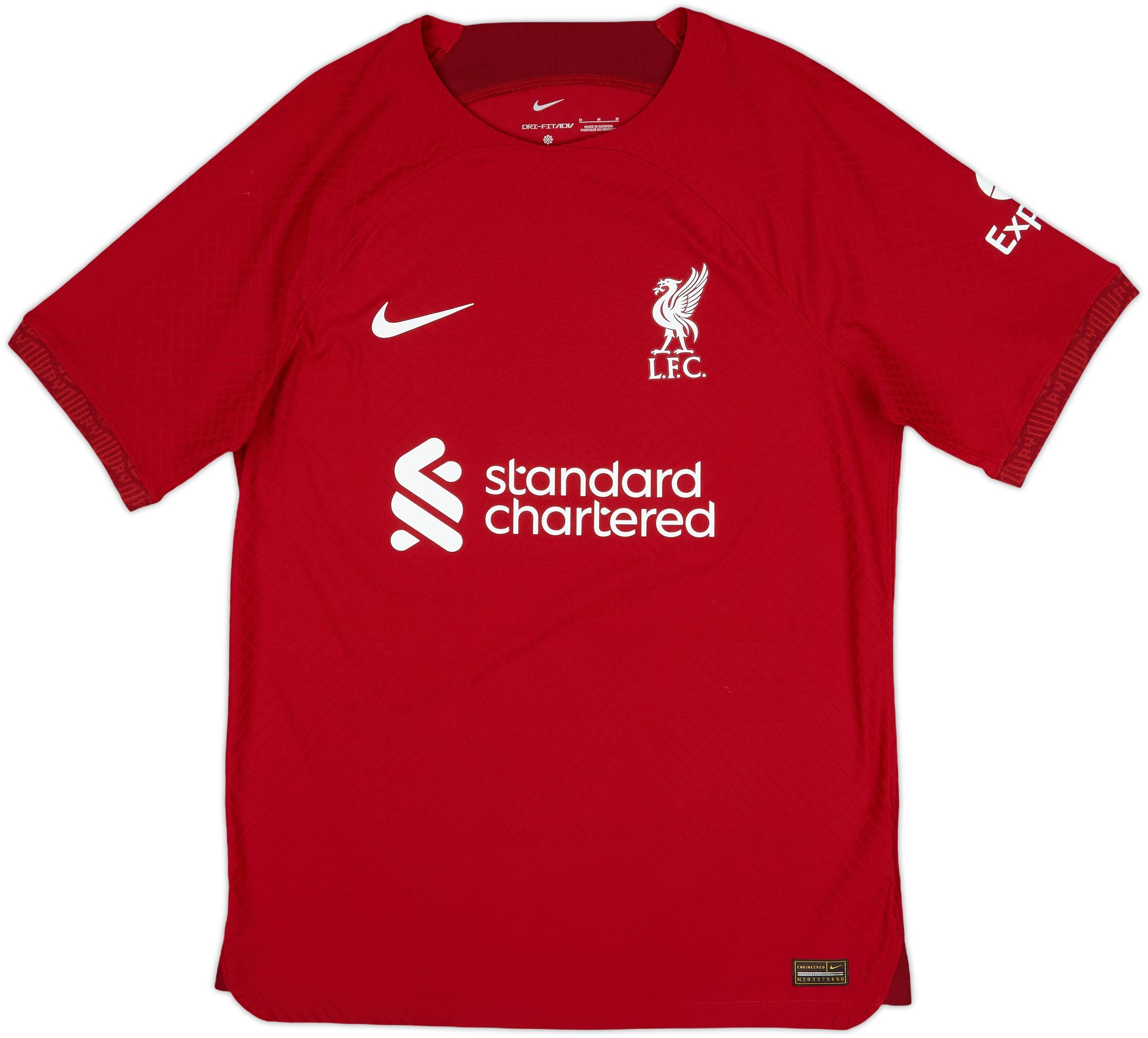 2022-23 Liverpool Authentic Home Shirt Luis Diaz #23 - 10/10