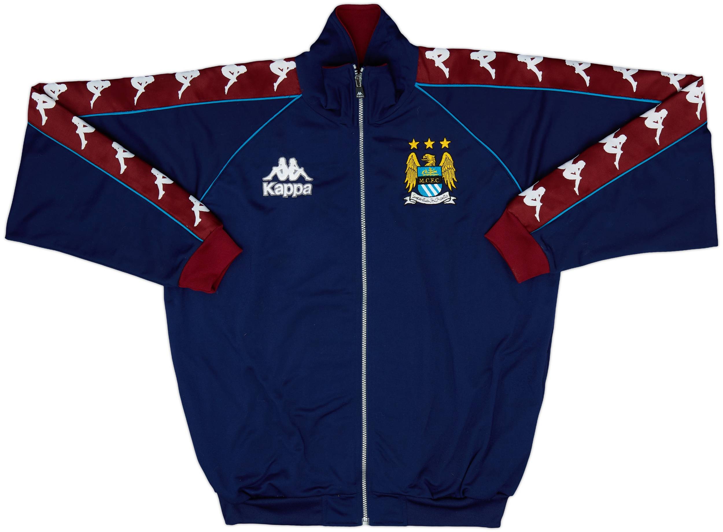 1997-99 Manchester City Kappa Tracksuit - 9/10 - (L)