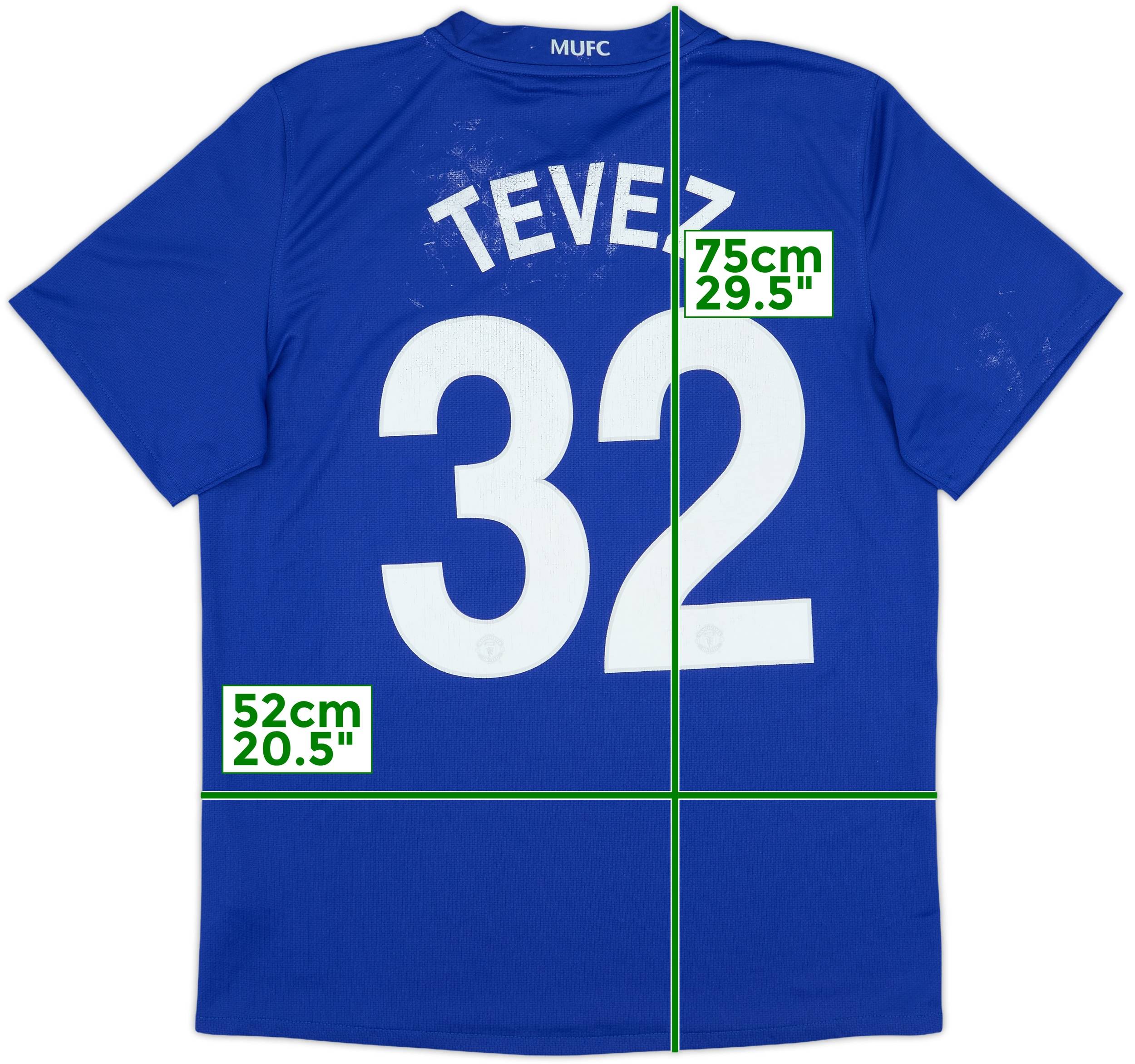 2008-09 Manchester United Third Shirt Tevez #32 - 5/10 - (M)