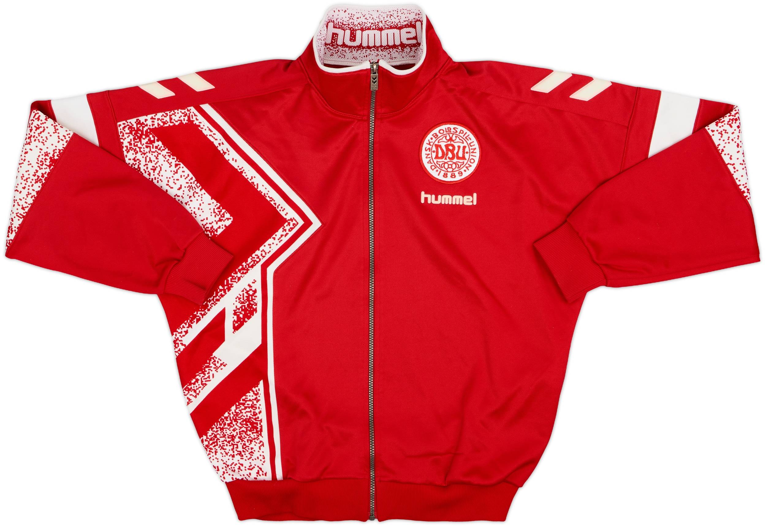 1995-96 Denmark Hummel Tracksuit - 8/10 - (L)
