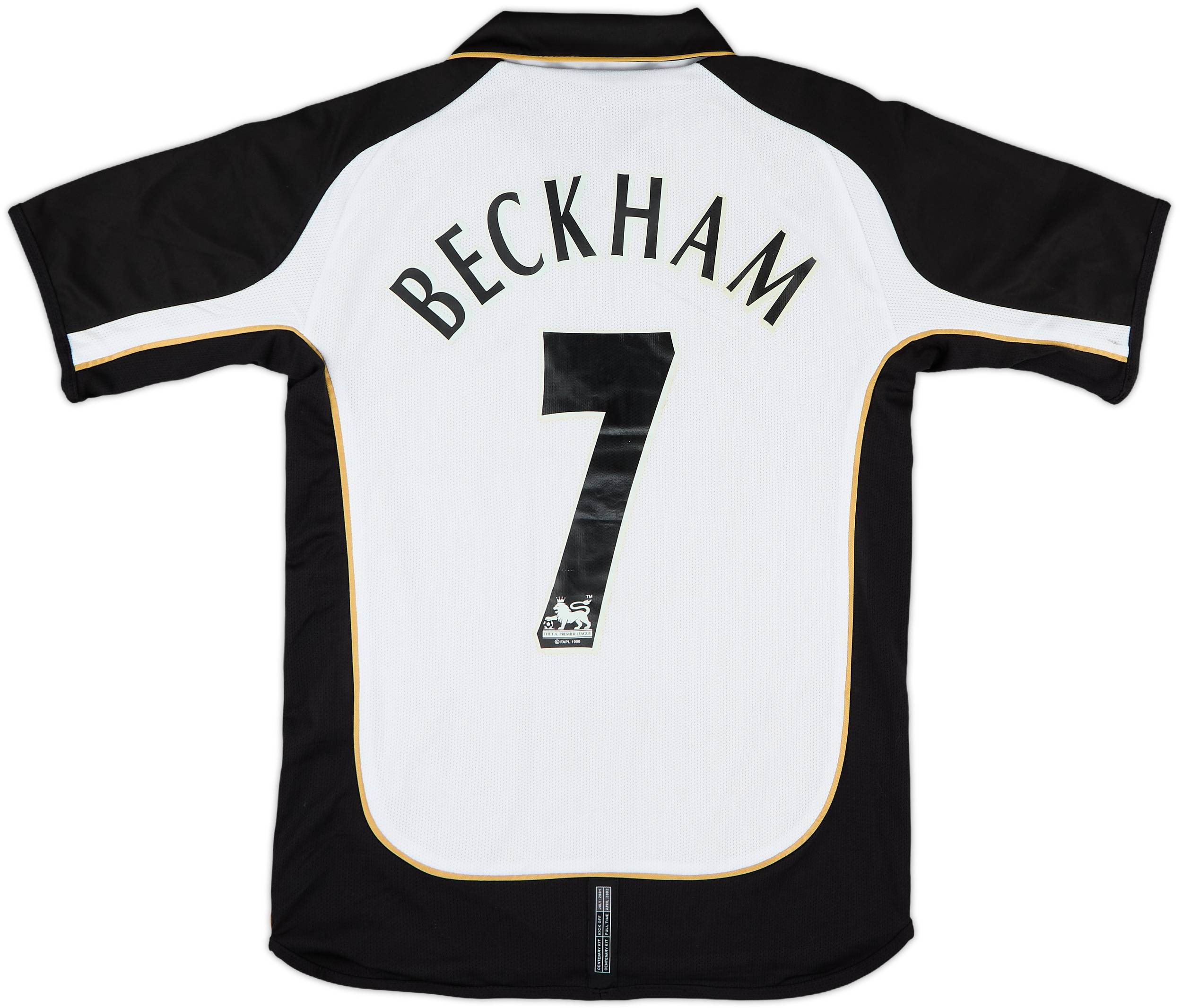 2001-02 Manchester United Centenary Away/Third Shirt Beckham