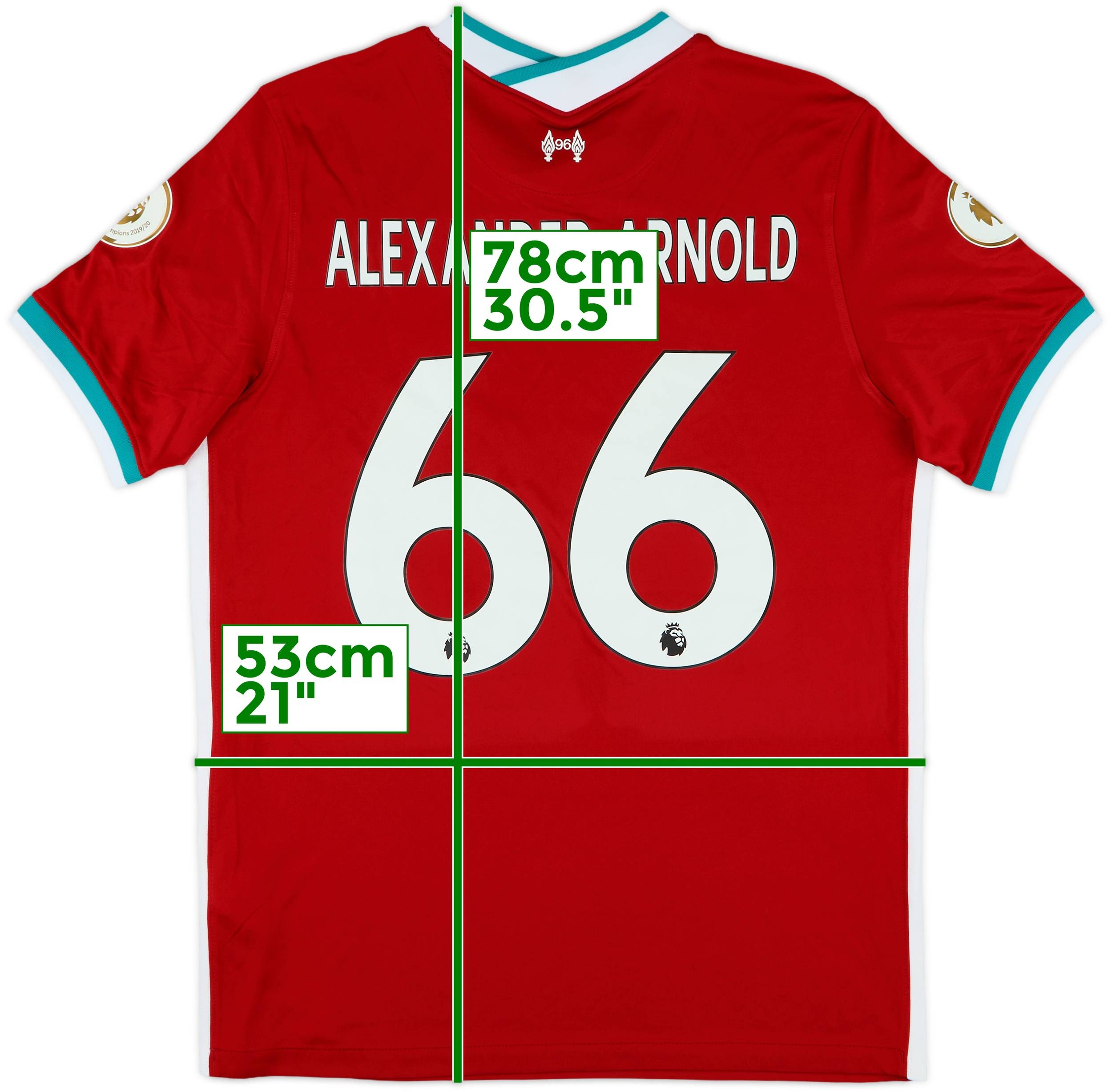 ウェア Liverpool FC 20/21 Alexander-Arnold 66 2020-21 Liverpool Home Shirt Alexander-Arnold #66 (L)
