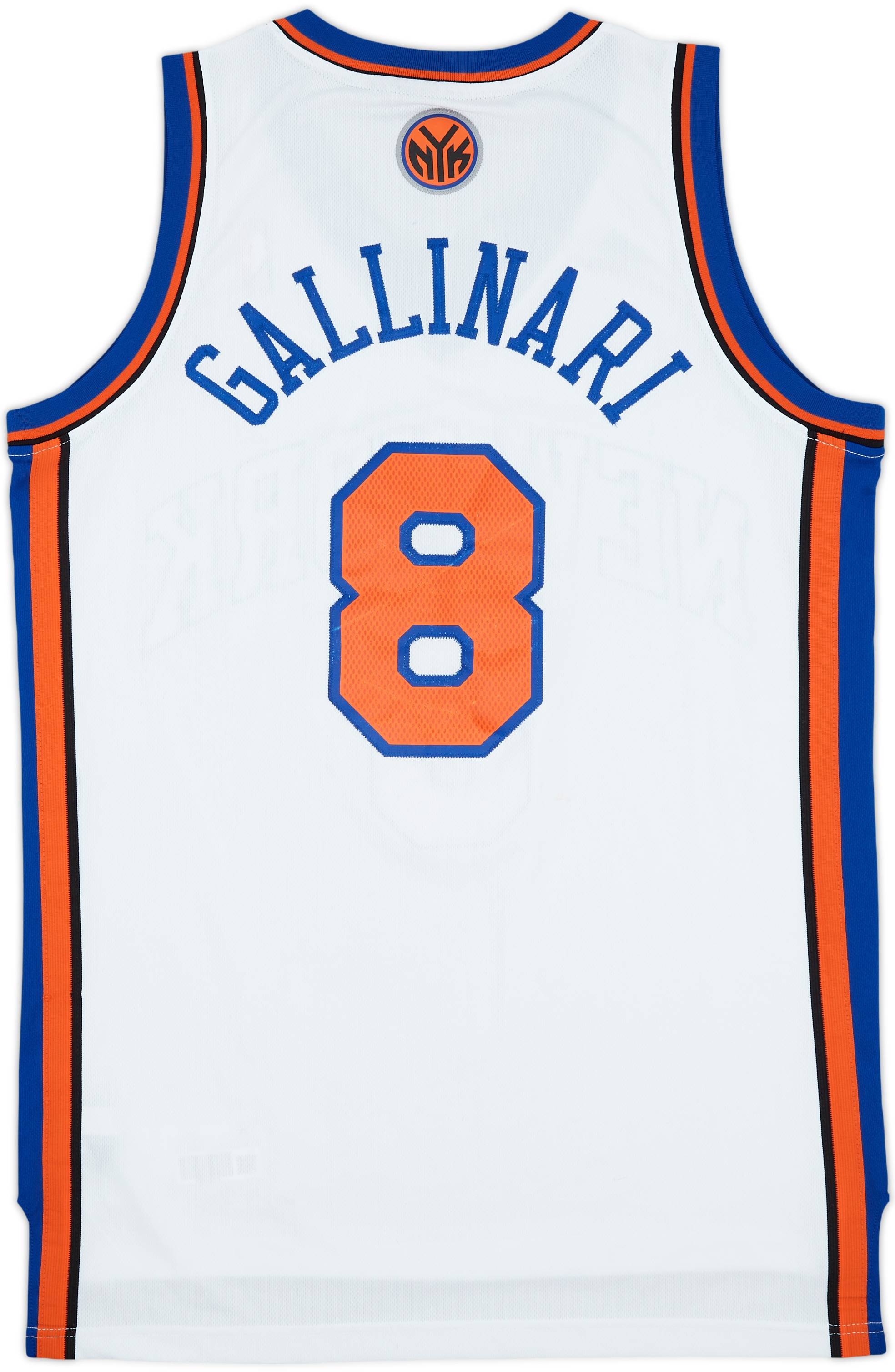 2008-10 New York Knicks Gallinari #8 adidas Swingman Home