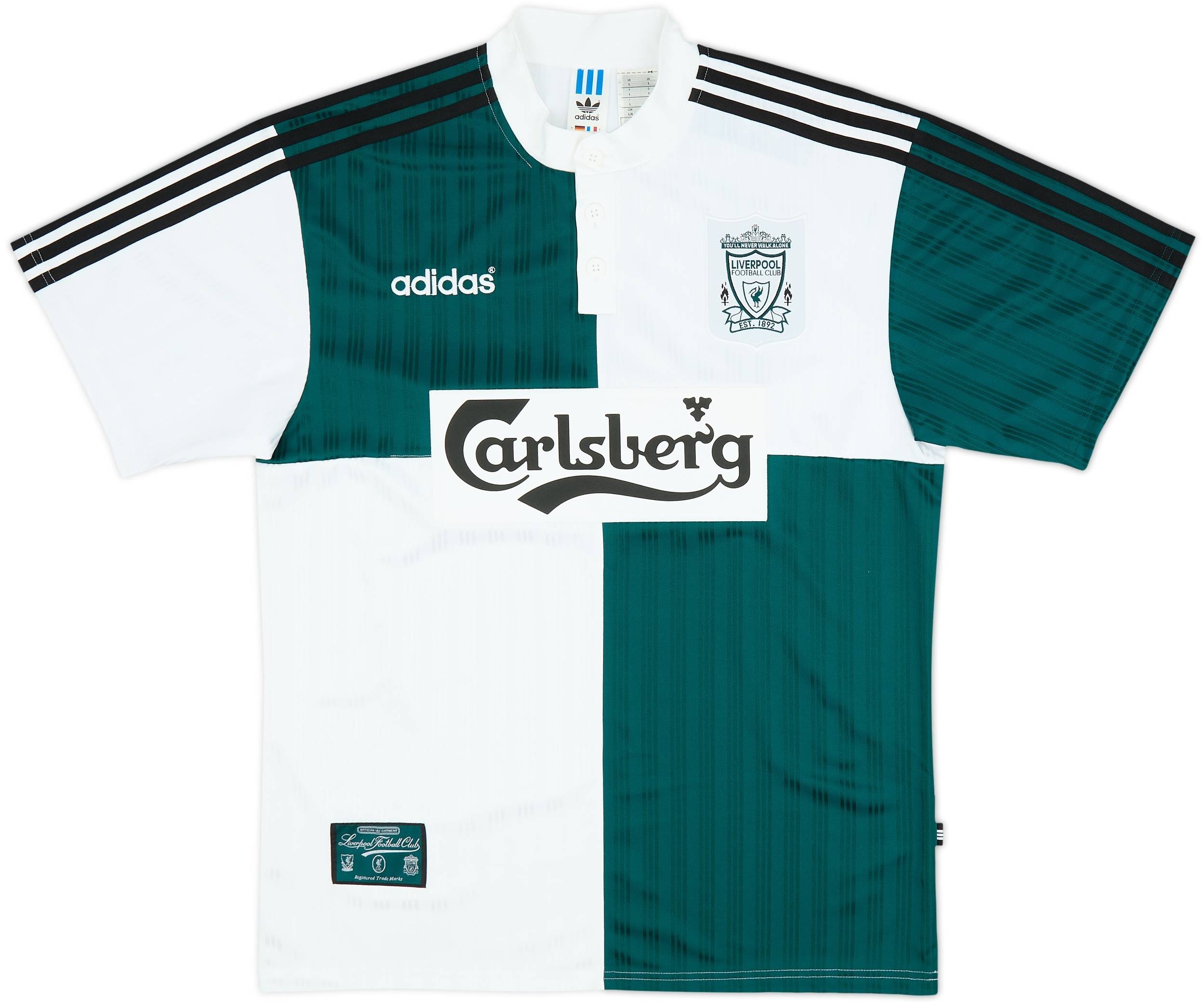 1995-96 Liverpool adidas Originals Reissue Away Shirt Fowler #23