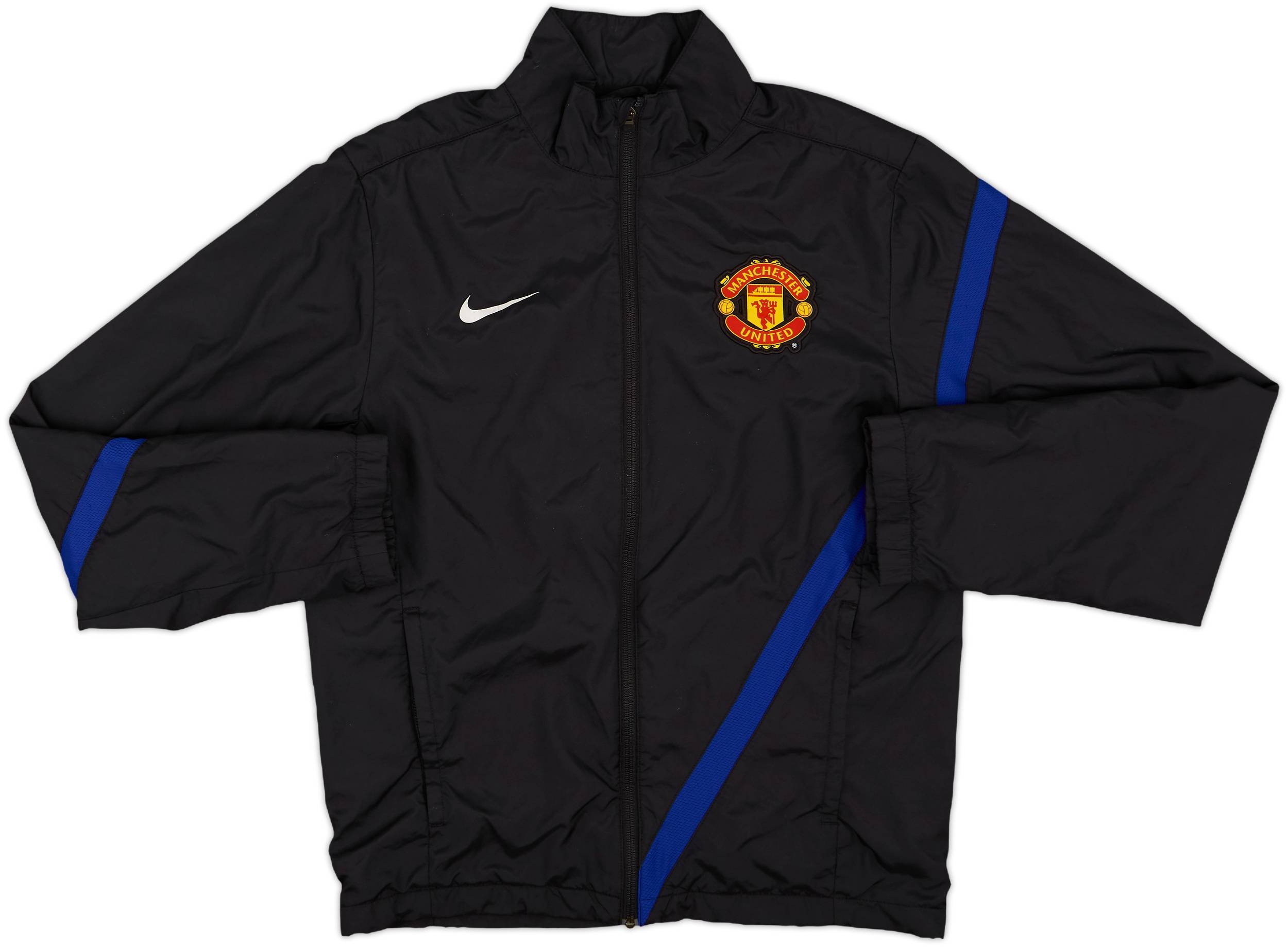 ウェア manchester united Nylon Track Jacket Nike Manchester United FC Track Jacket Small Gray & Red Full