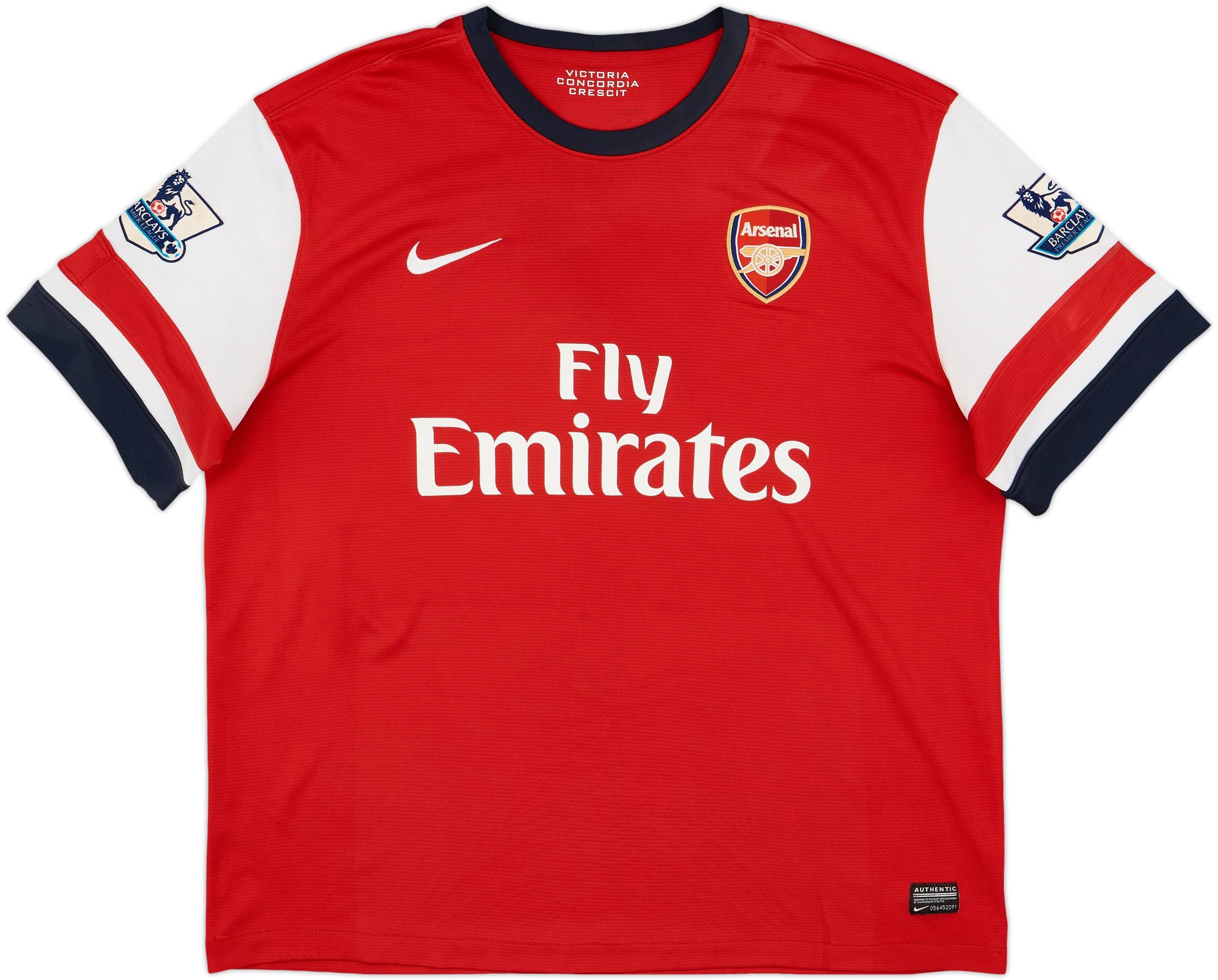 2012-14 Arsenal Home Shirt Rosicky #7 - 8/10 - (XL)