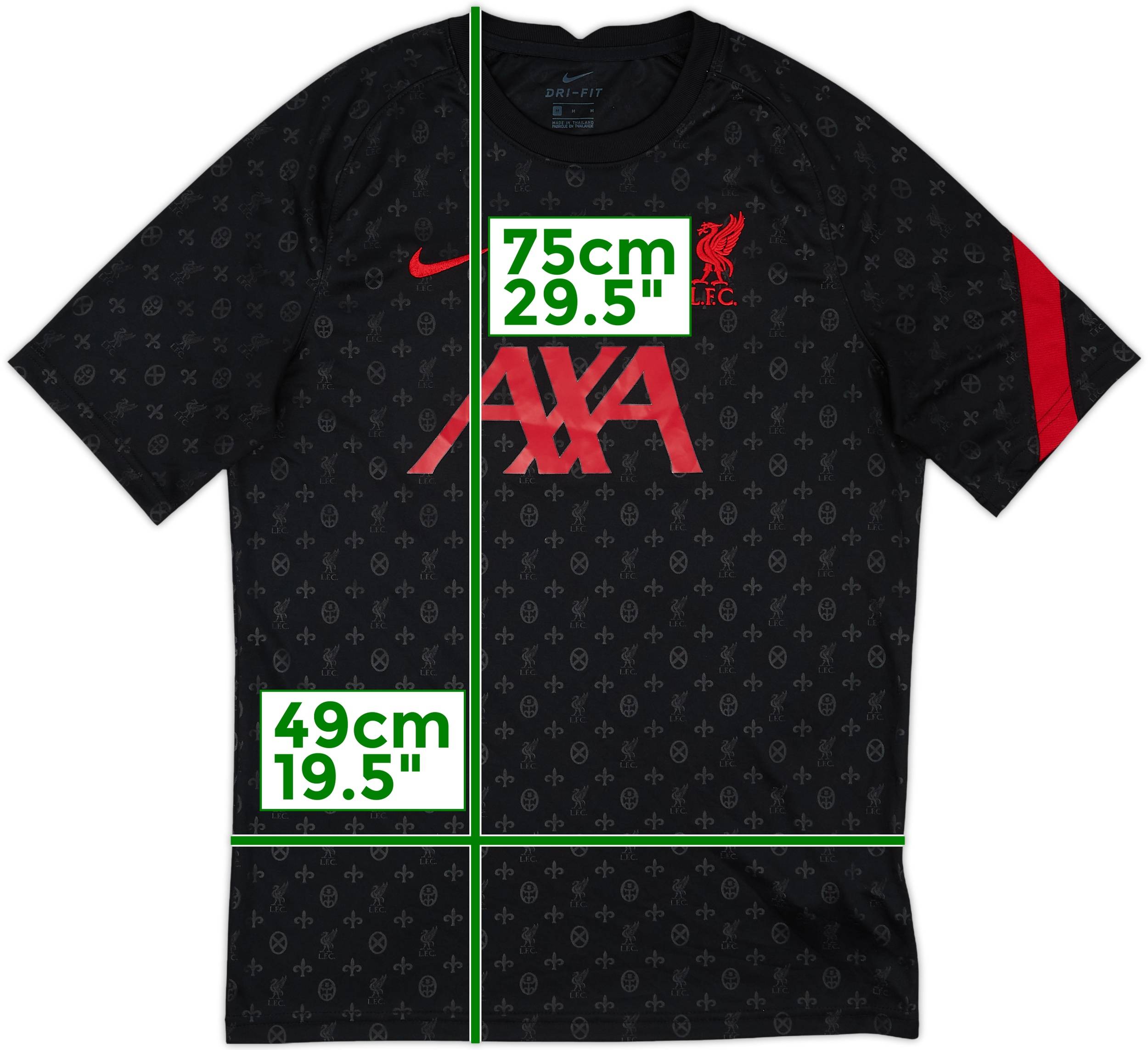 2020-21 Liverpool Nike Training Shirt - 9/10 - (M)