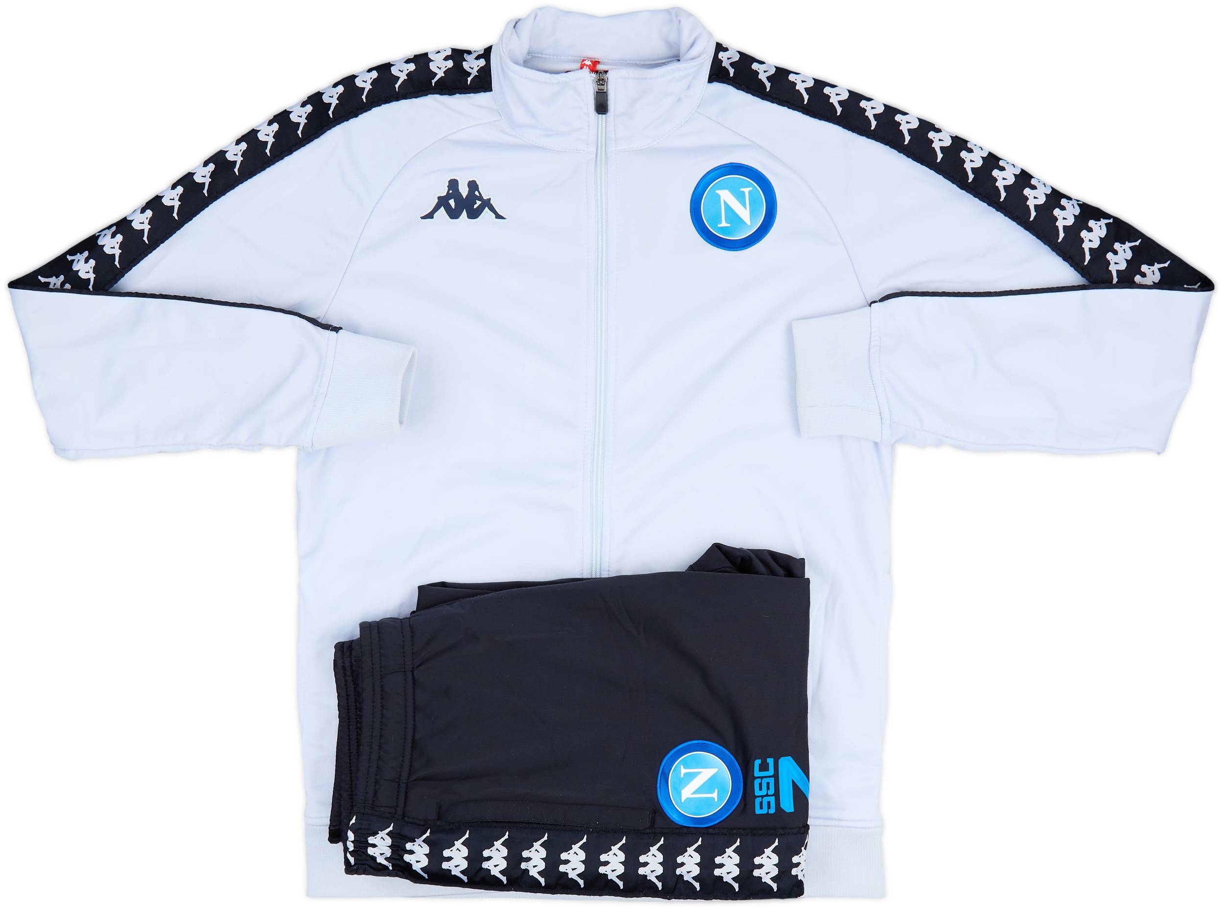 2018-19 Napoli Kappa Track Jacket - 8/10 - (M)