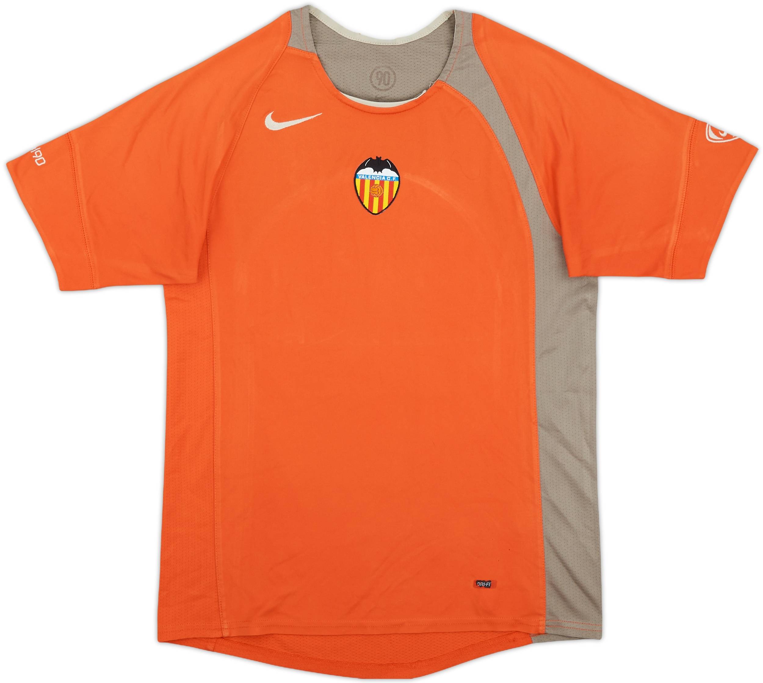 Valencia CF 2002-2003 Vintage Home Football Shirt Nike