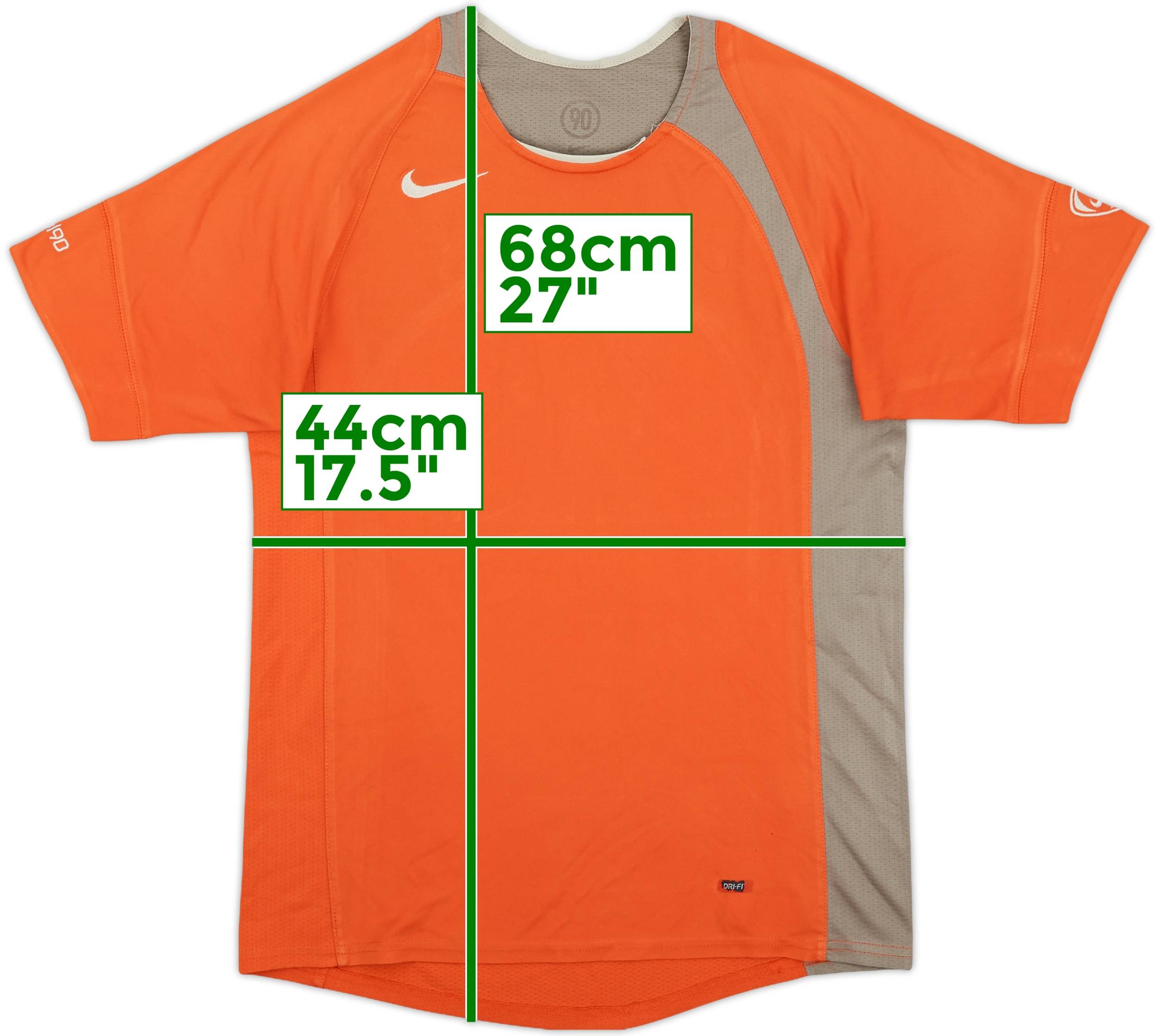2006-07 Valencia Nike Training Shirt - 5/10 - (XL.Boys)