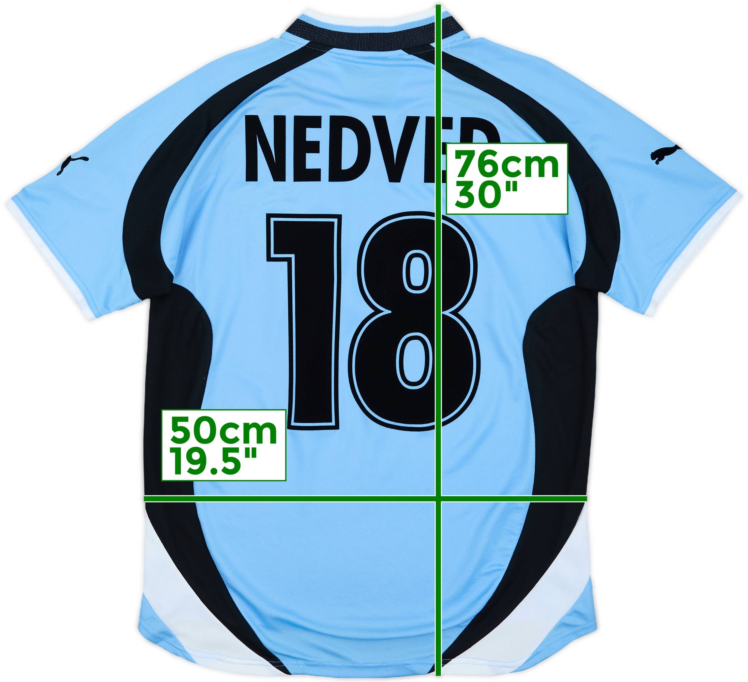 ラツィオ(S.S. Lazio)98-99 H ホーム #18 ネドベド(Nedved