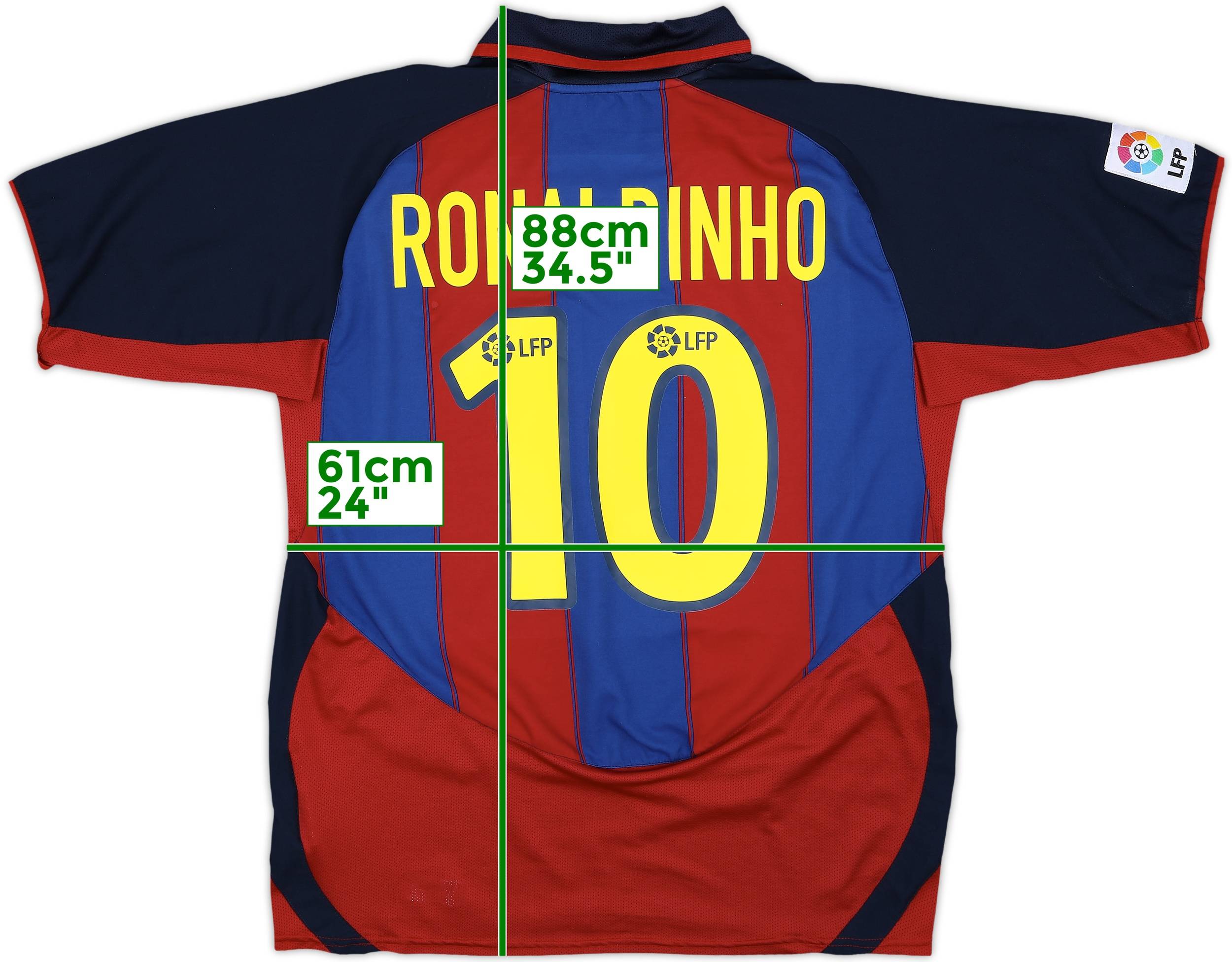 Ronaldinho #10 FC Barcelona Champions League 2006 Long