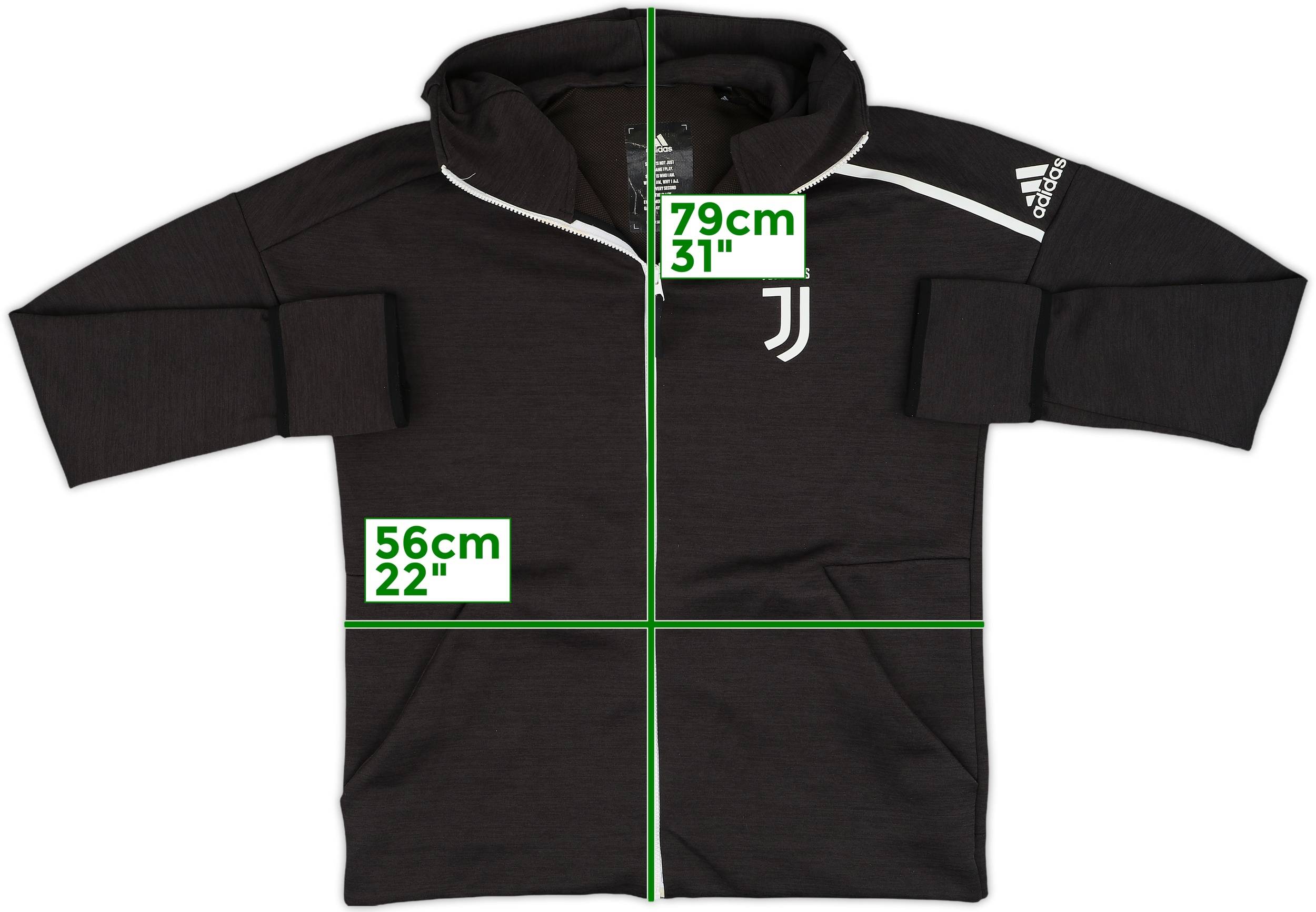 2018-19 Juventus adidas Hooded Track Jacket - 4/10 - (XL)
