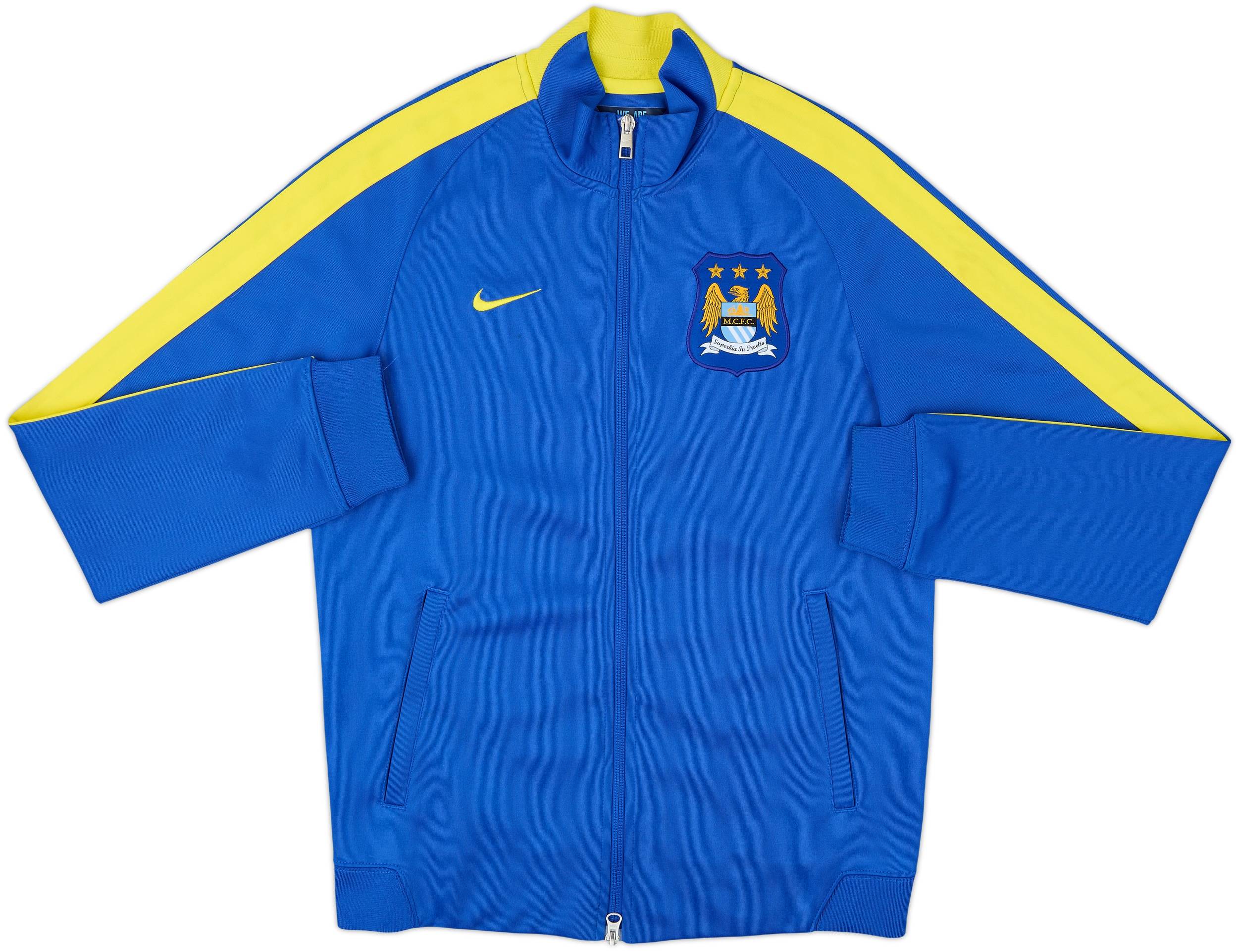 2014-15 Manchester City Nike Track Jacket - 10/10 - (S)