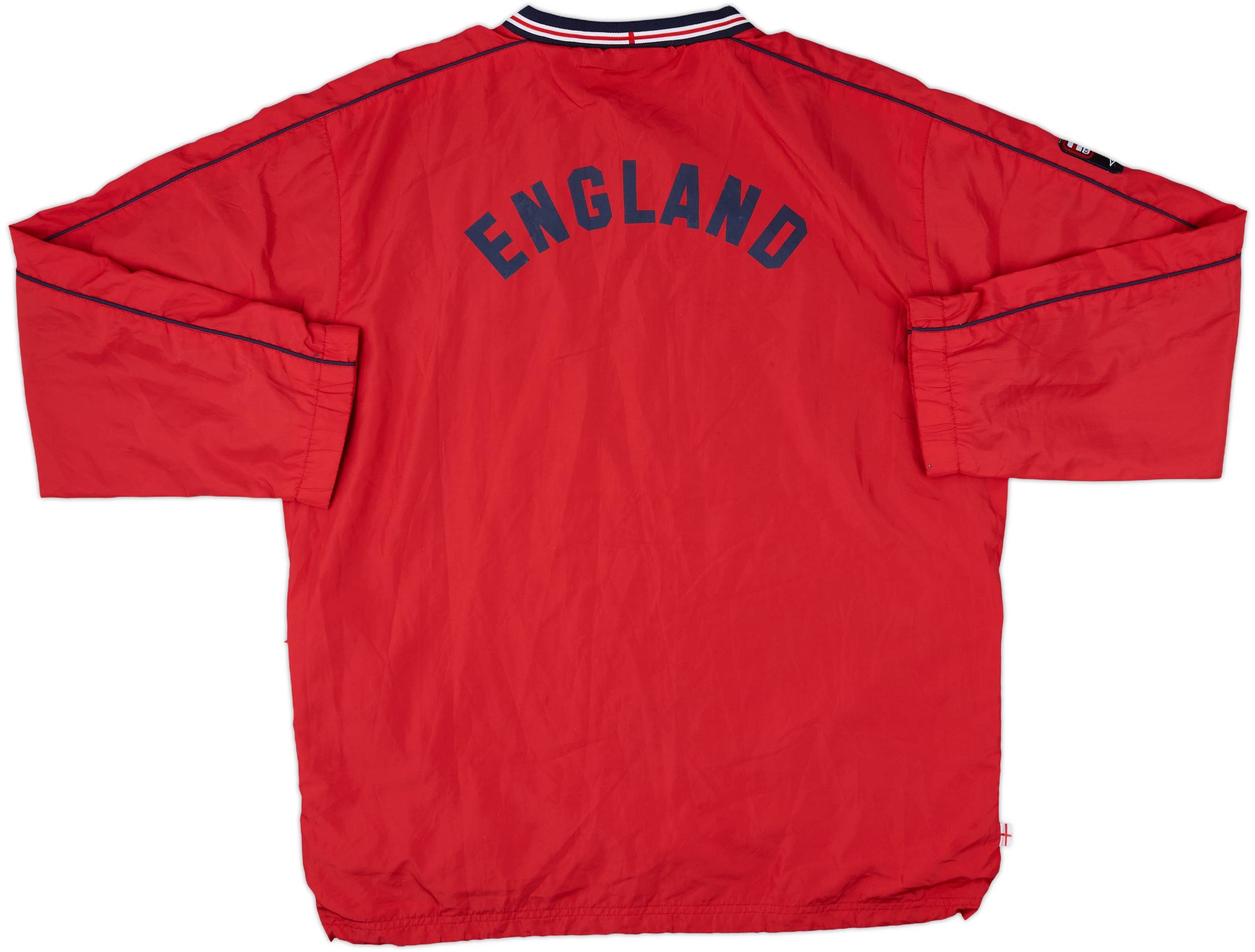 2000-02 England Umbro Drill Top - 7/10 - (S)