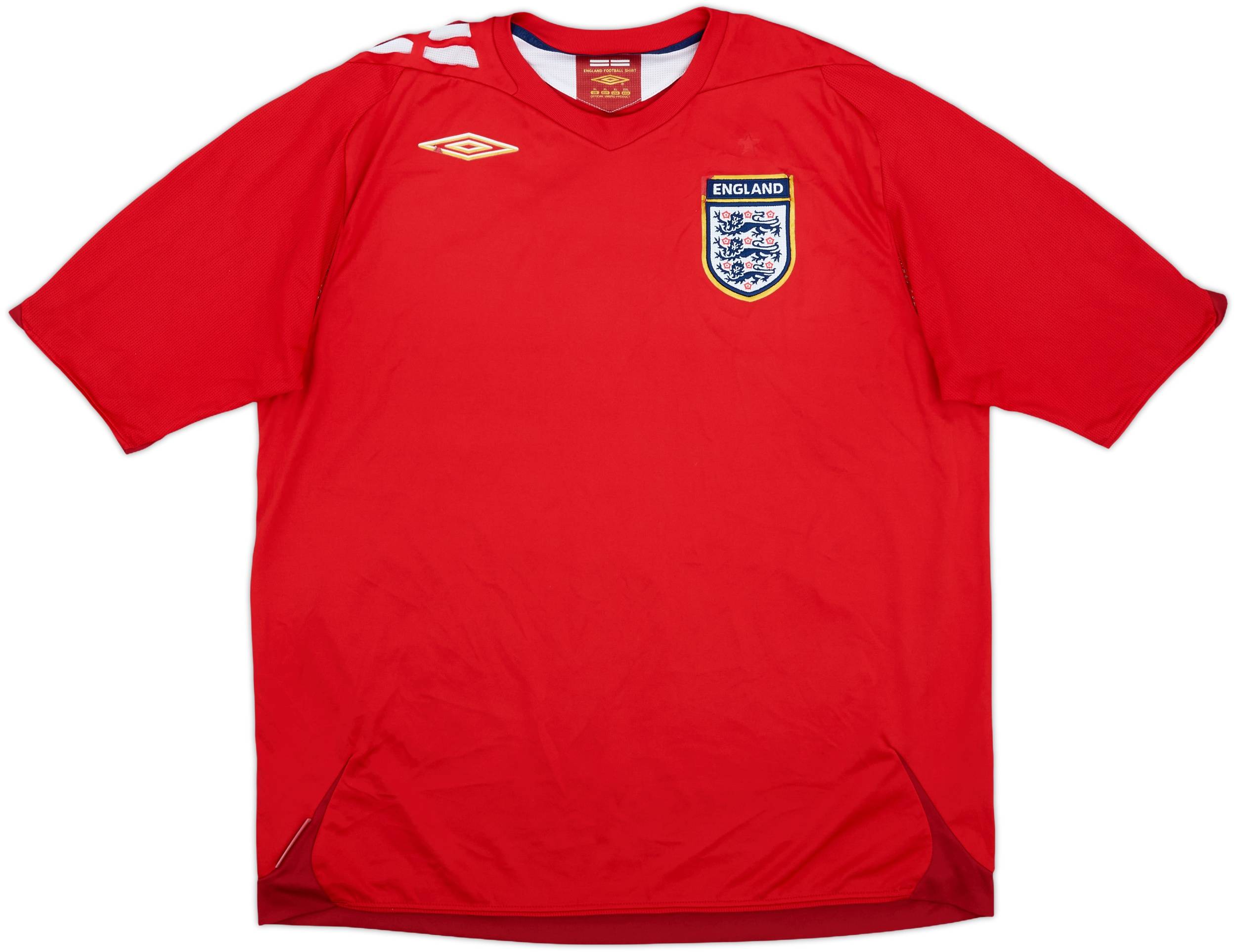 ウェア England National 03-05season 2006-08 England Away Shirt - 5/10 - (XL)