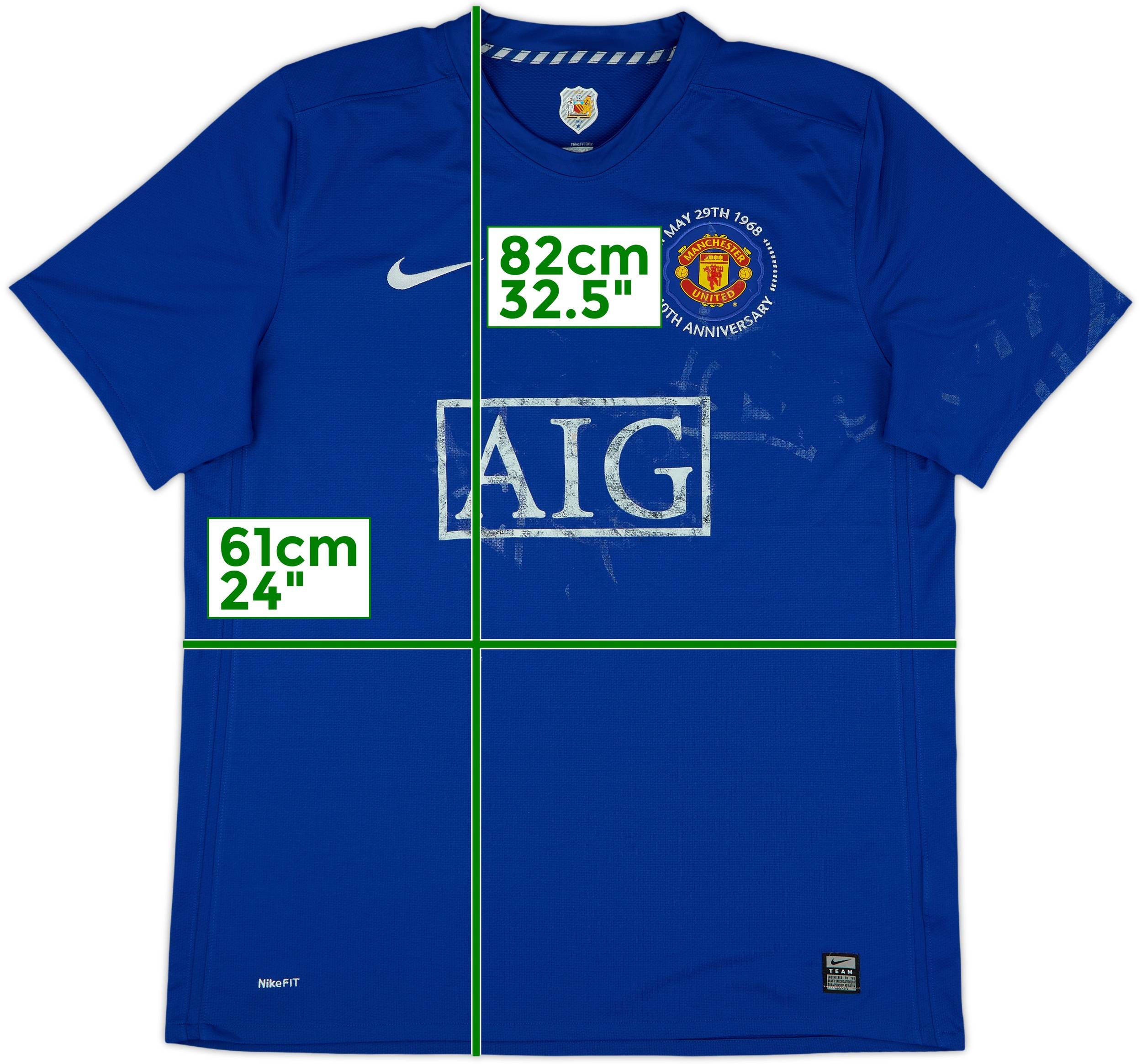 2008-09 Manchester United Third Shirt - 4/10 - (XL)