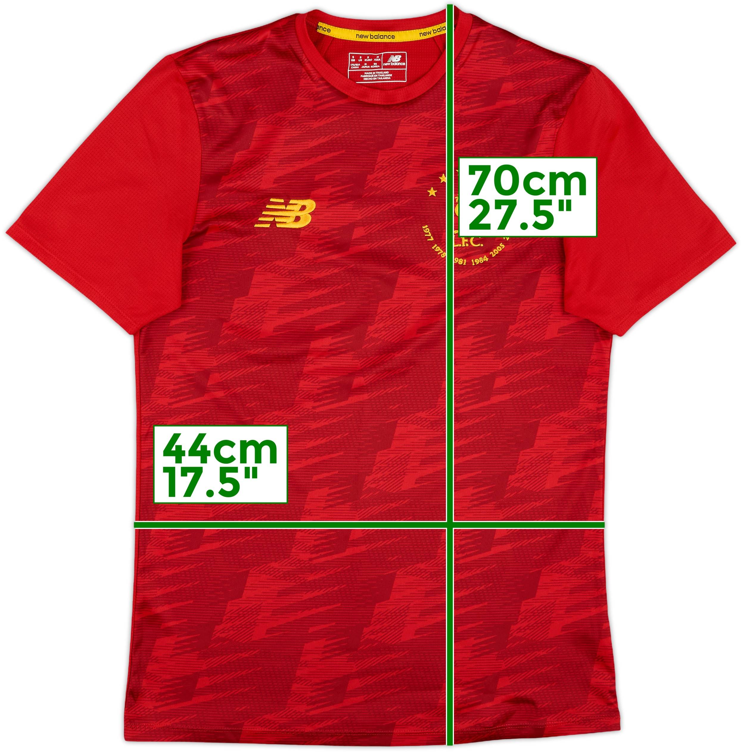 2019-20 Liverpool New Balance Training Shirt - 10/10 - (S)