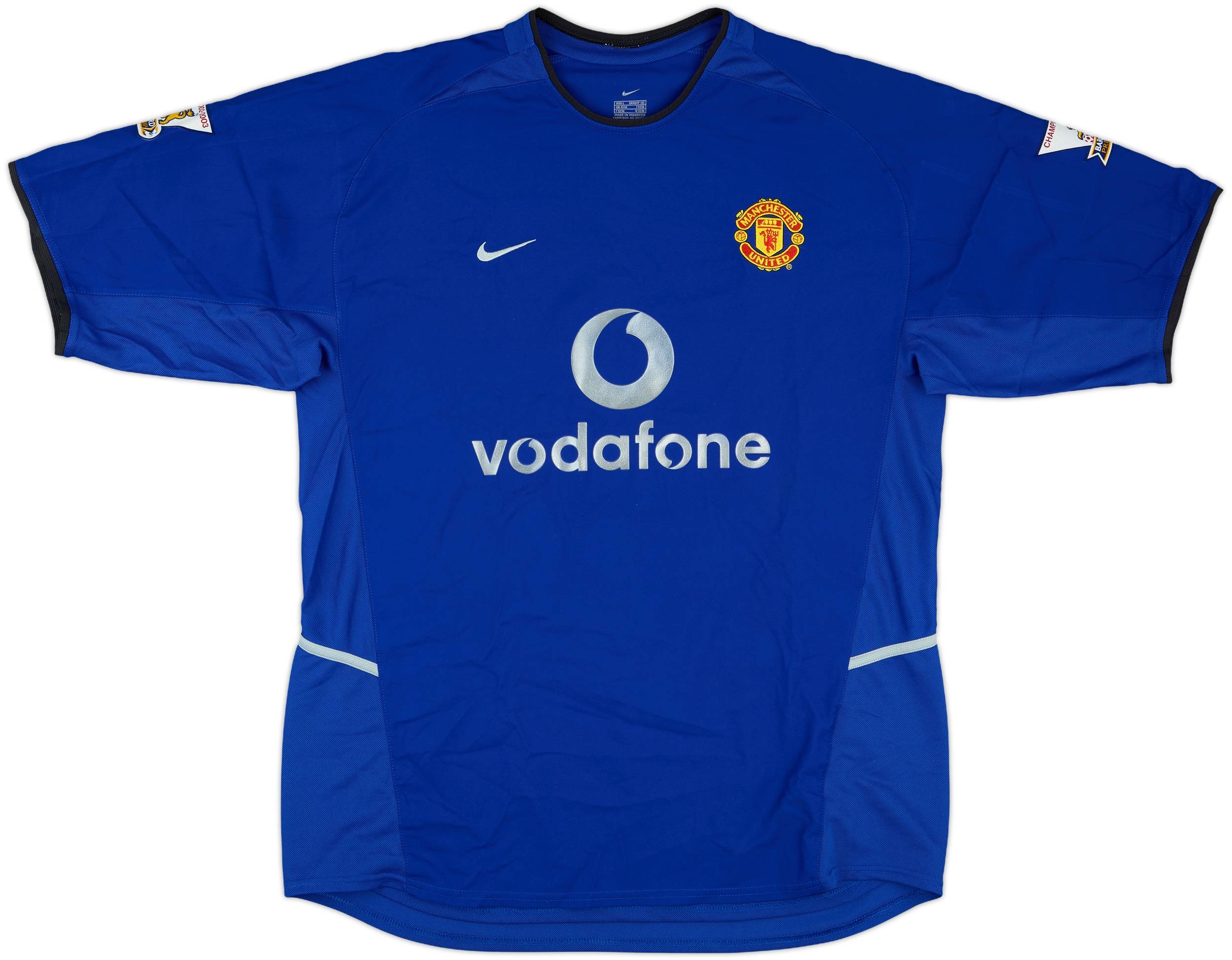 2002-03 Manchester United Third Shirt Veron #4 - 8/10 - (L)