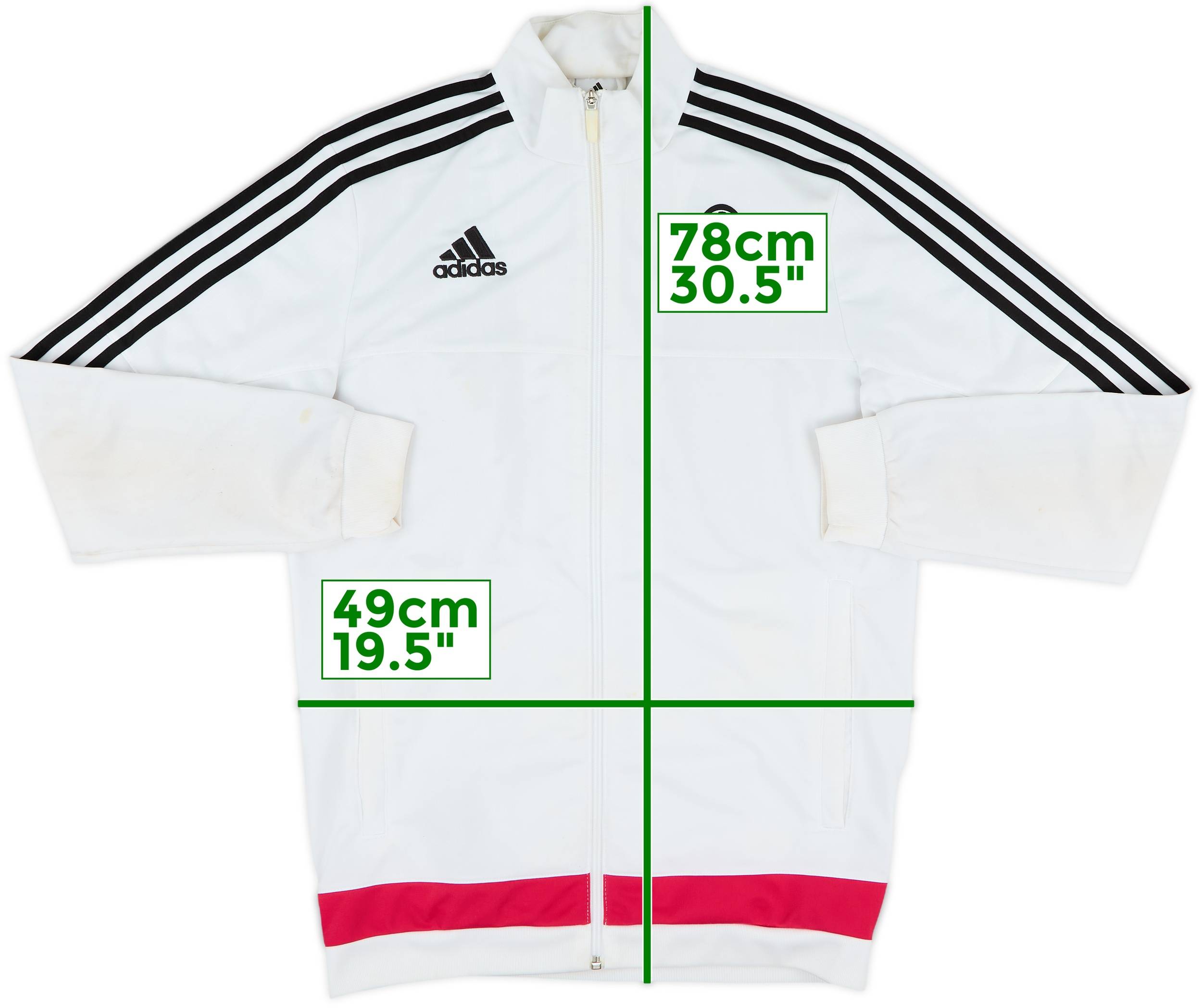 2015-16 Juventus adidas Track Jacket - 6/10 - (S)