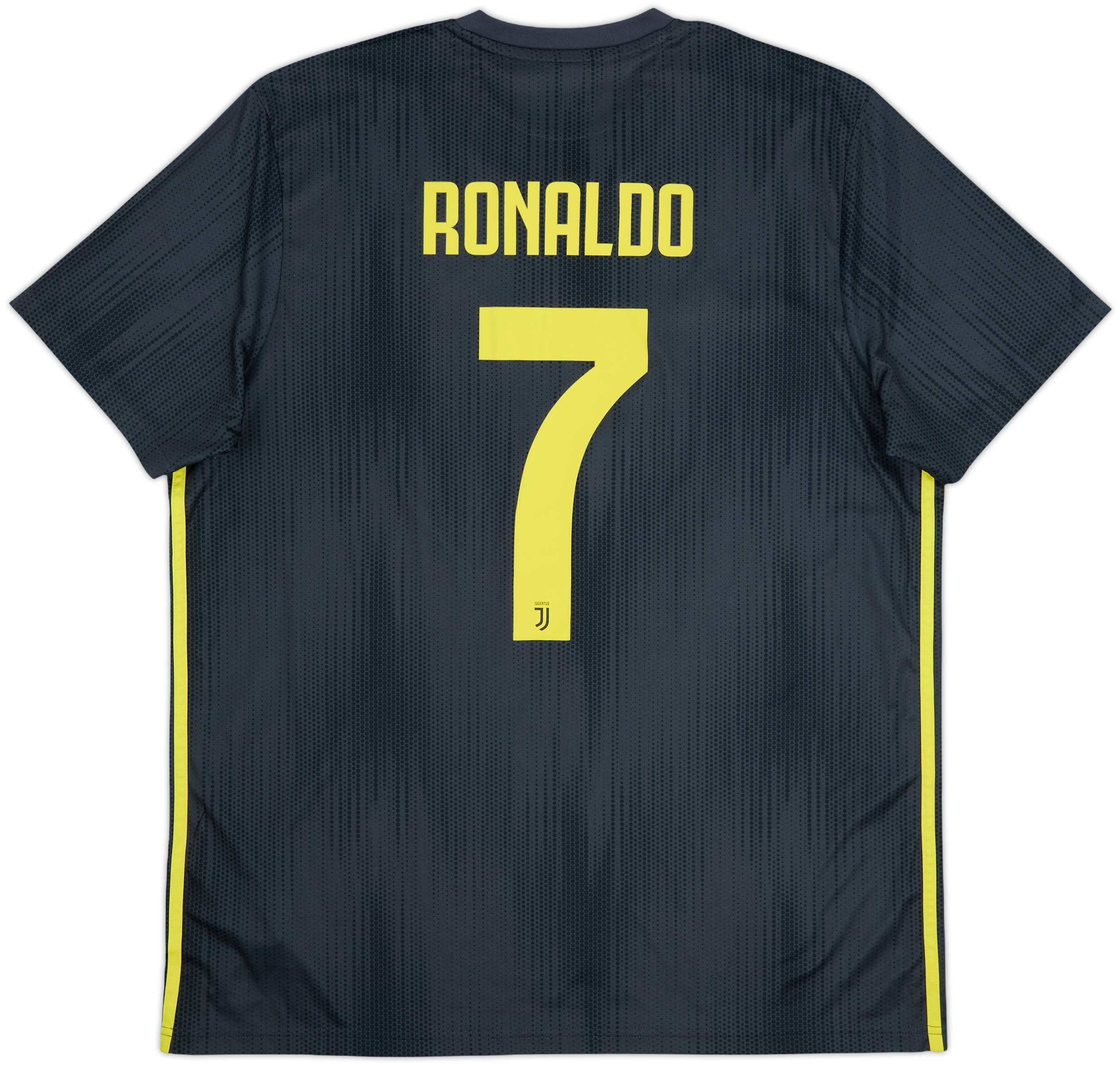 2018-19 Juventus Third Shirt Ronaldo #7 - 6/10 - (XL)