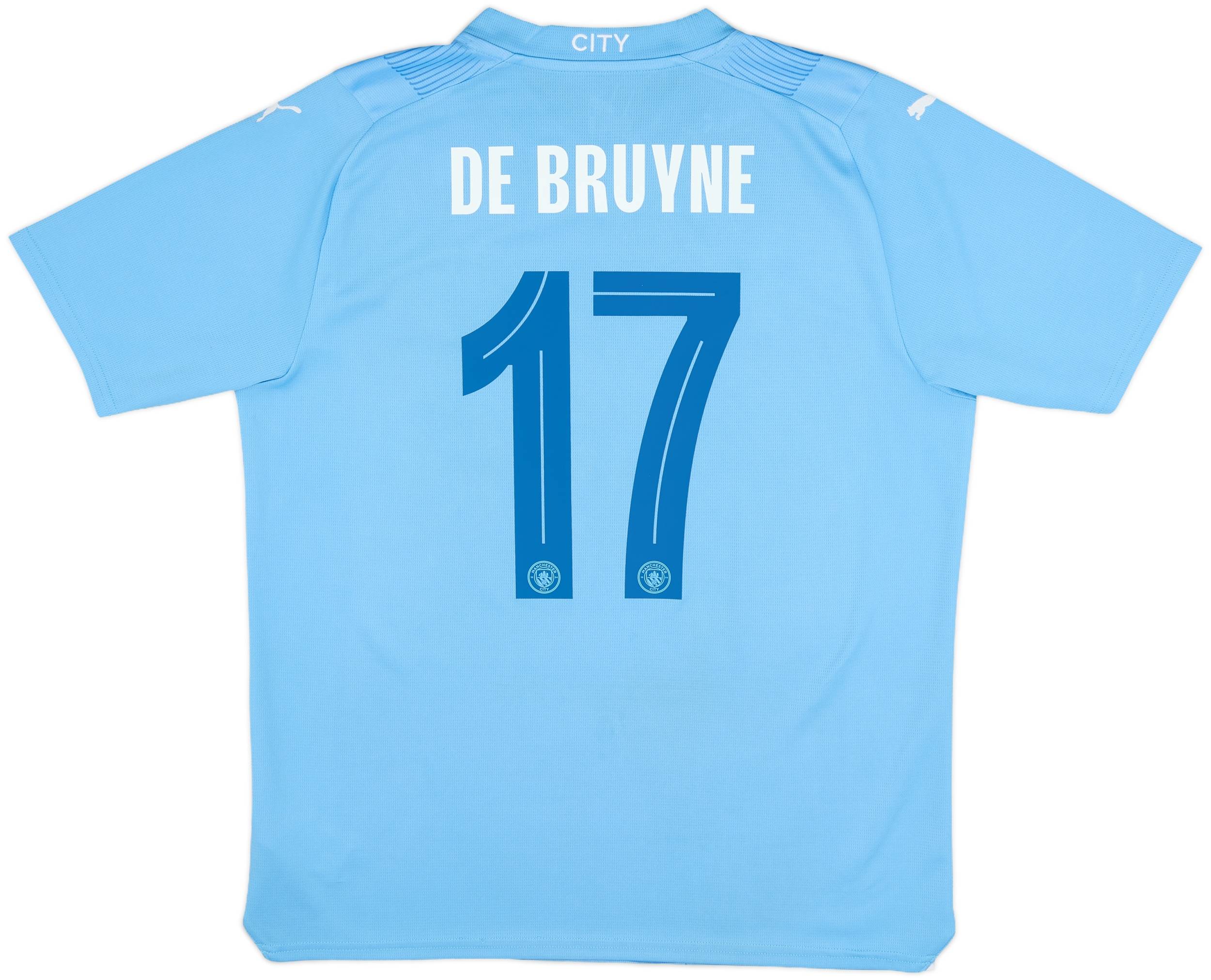 熱販売 City Manchester 2023-24 Home (L) - 8/10 - #17 Bruyne De Shirt ウェア