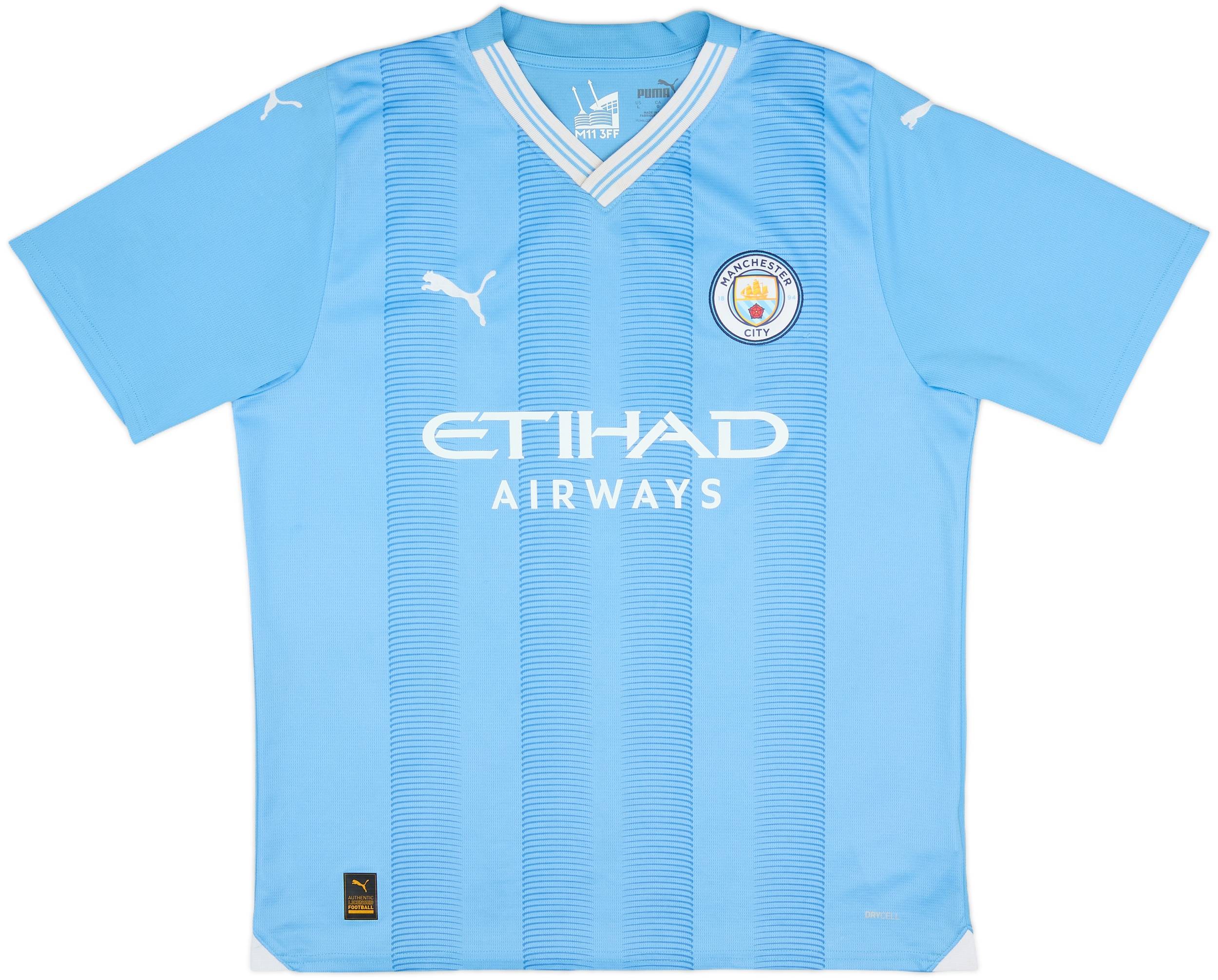 口コミ・レビュー評価が高いおすすめ人気商品の通販 City Manchester 2023-24 Home (L) - 8/10 - #17 Bruyne De Shirt ウェア