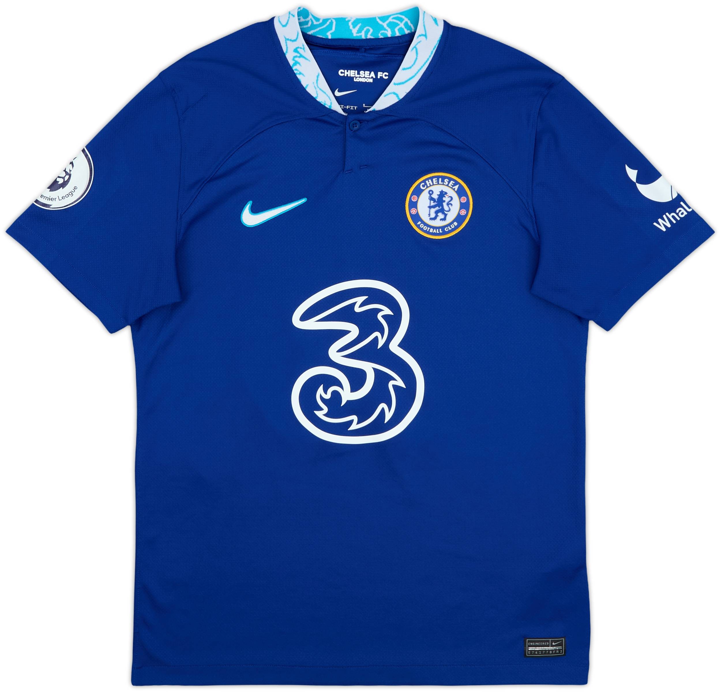 Mudryk #15 Men's LARGE Nike Chelsea FC Away Authentic